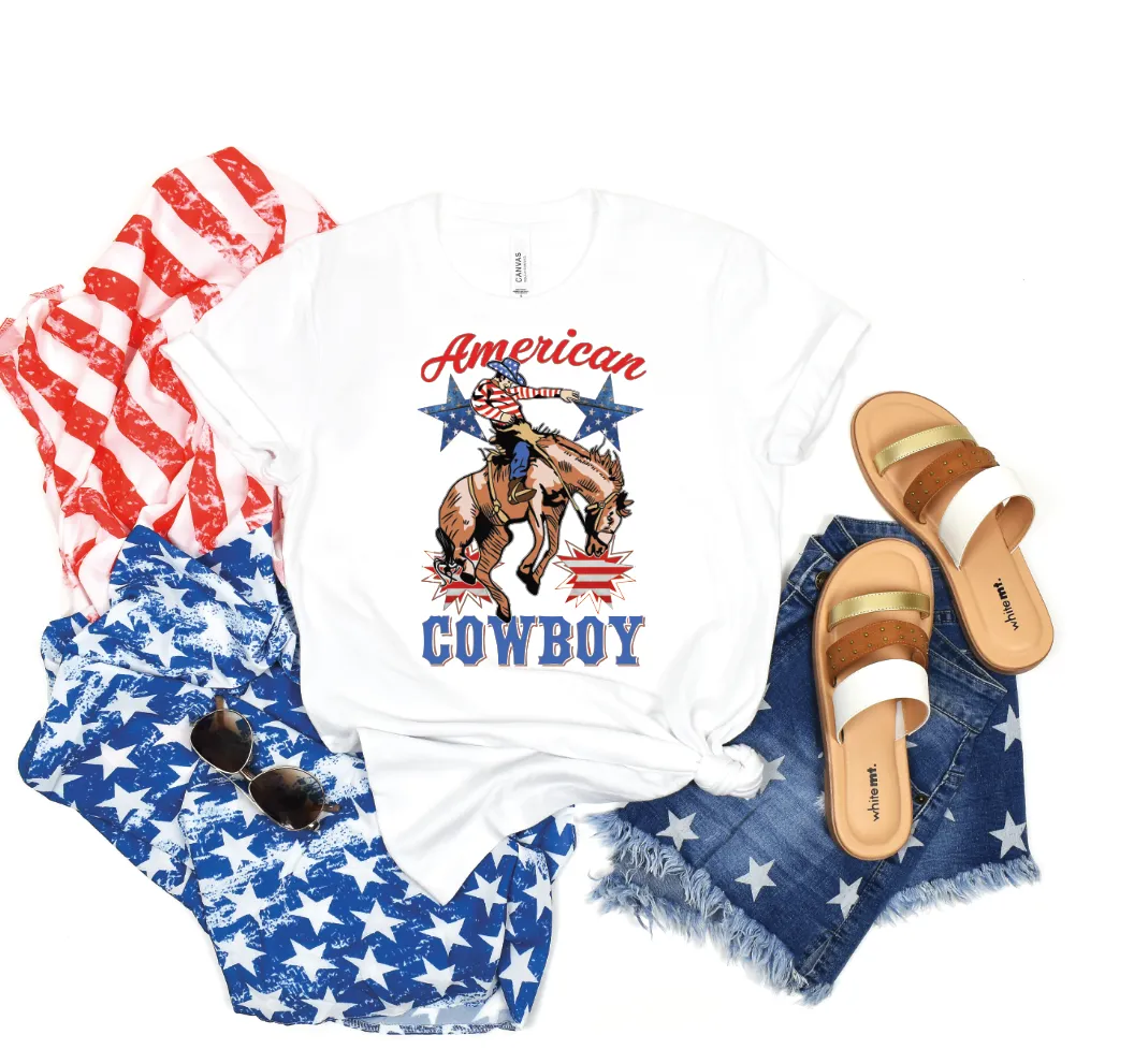 1122 American Cowboy DTF/Sublimation transfers