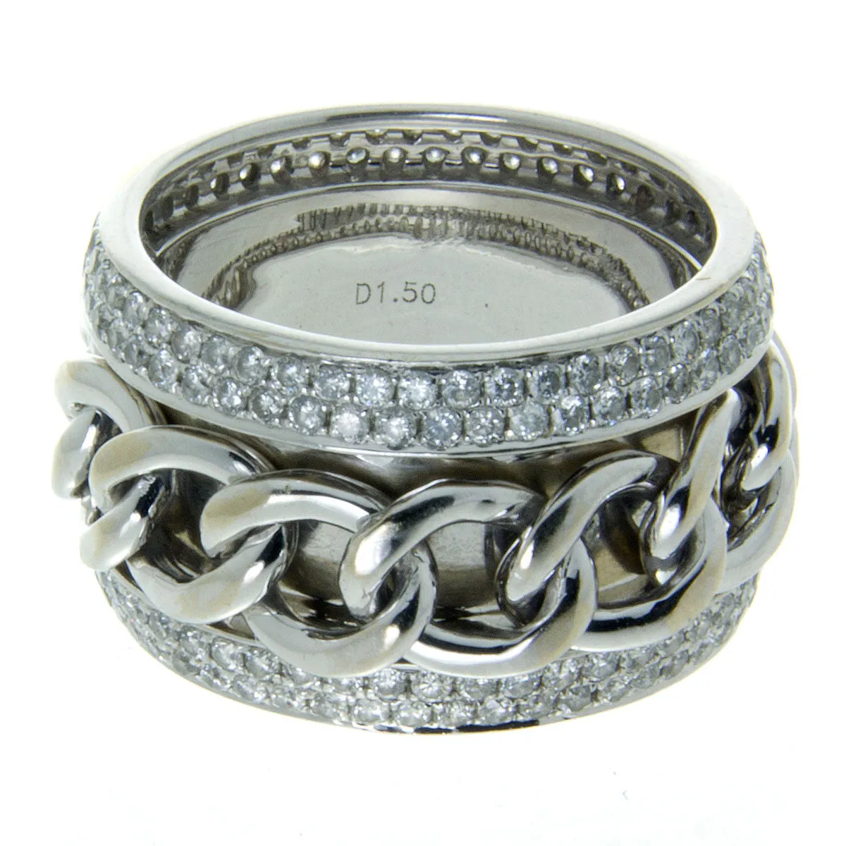 1.50ct Diamond Spinner Wedding Band