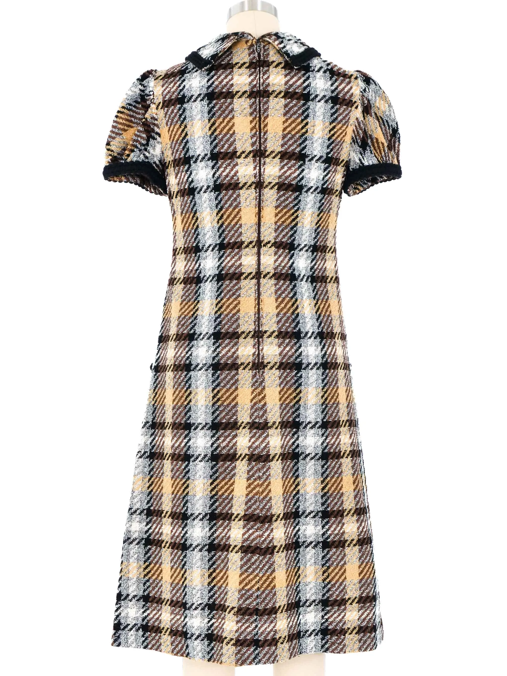 1970s Oscar de la Renta Tweed Dress