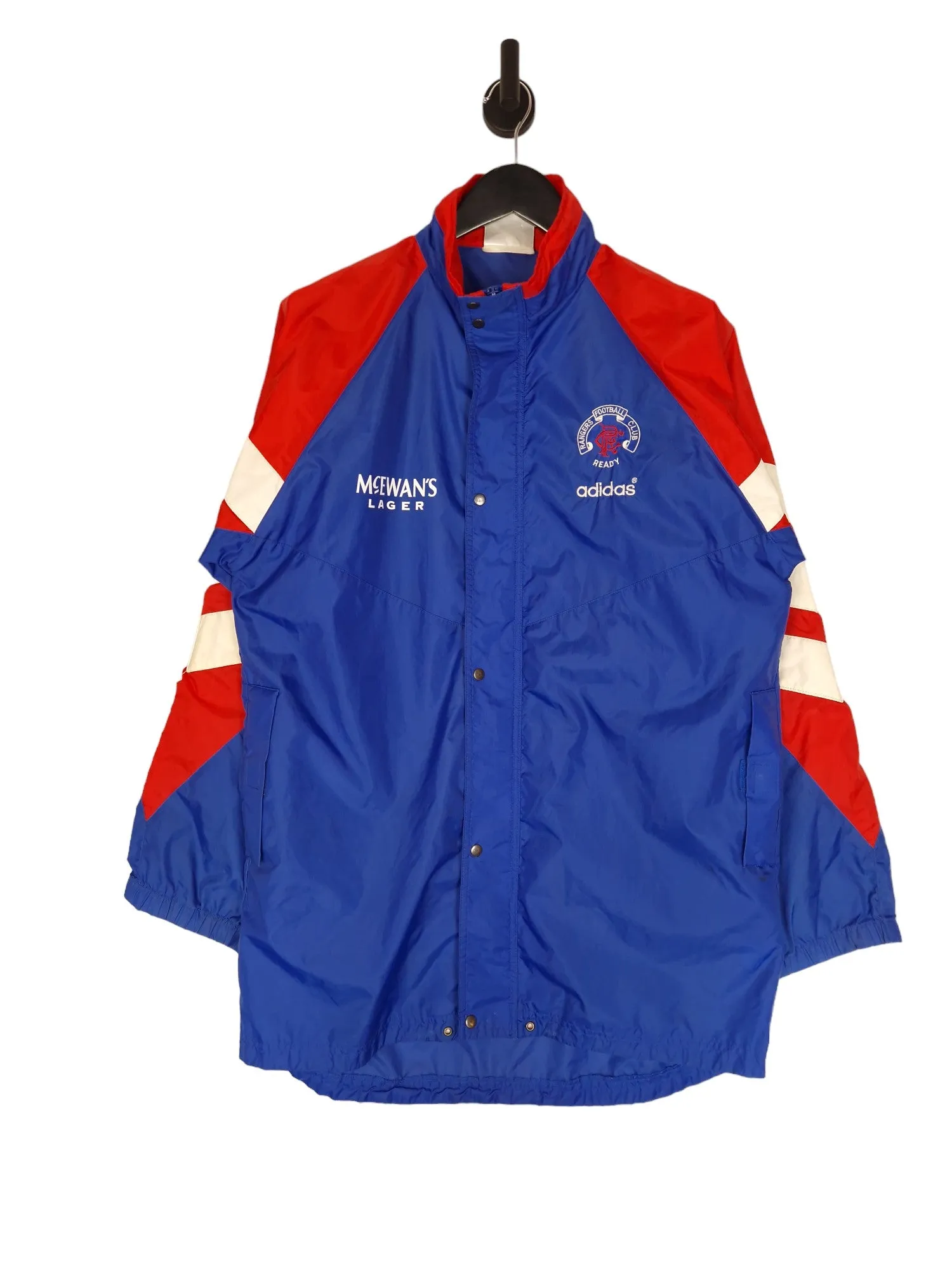 1992/94 Adidas Rangers Windbreaker - Size 38/40 Large