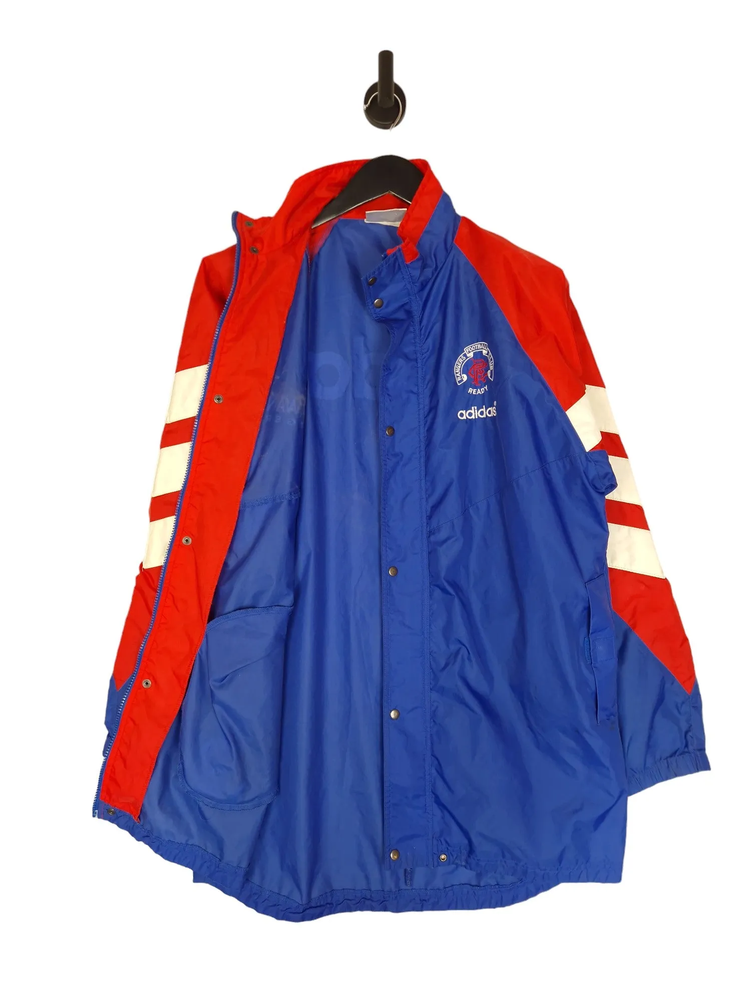 1992/94 Adidas Rangers Windbreaker - Size 38/40 Large