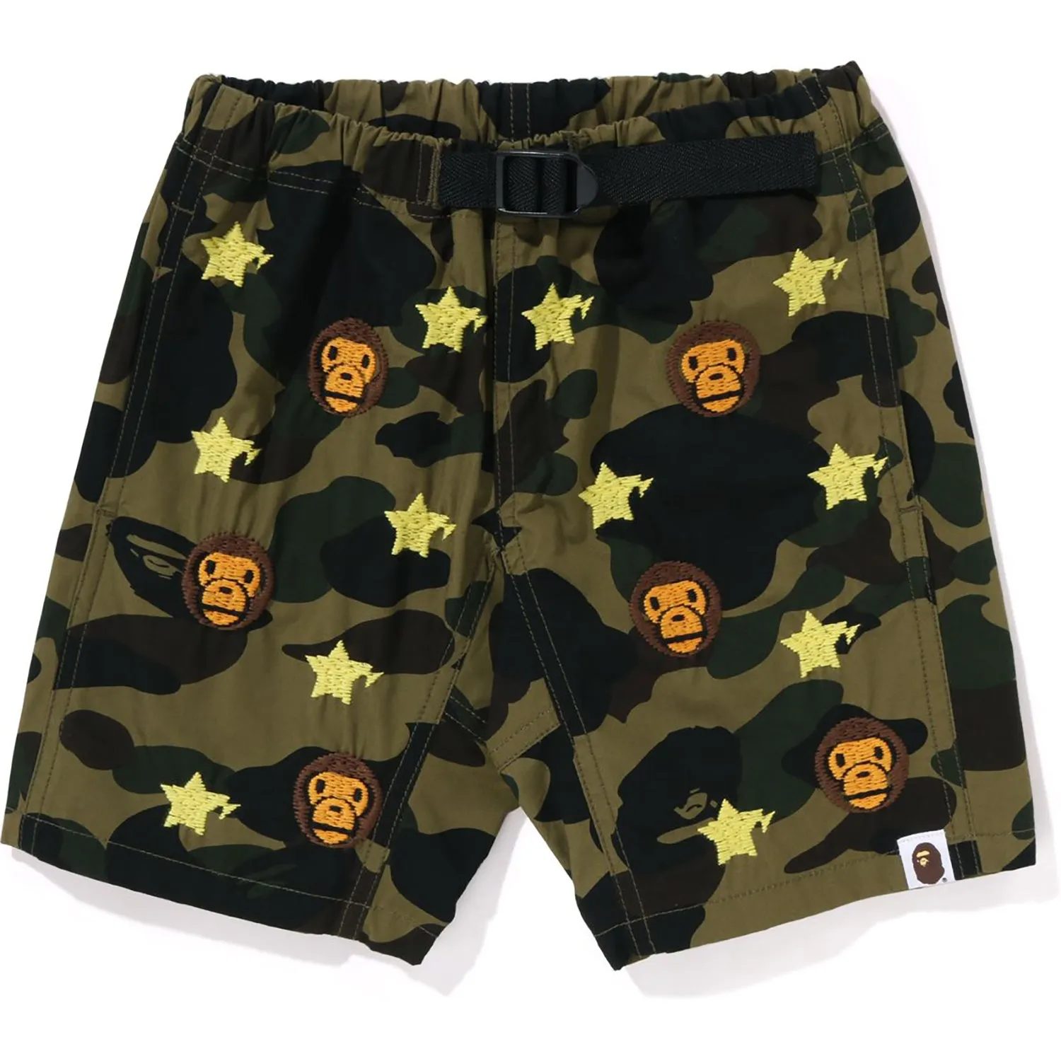 1ST CAMO BABY MILO STA EMBROIDERY CLIMBING SHORTS KIDS