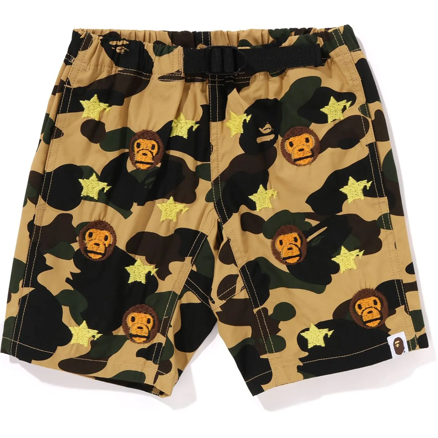 1ST CAMO BABY MILO STA EMBROIDERY CLIMBING SHORTS KIDS