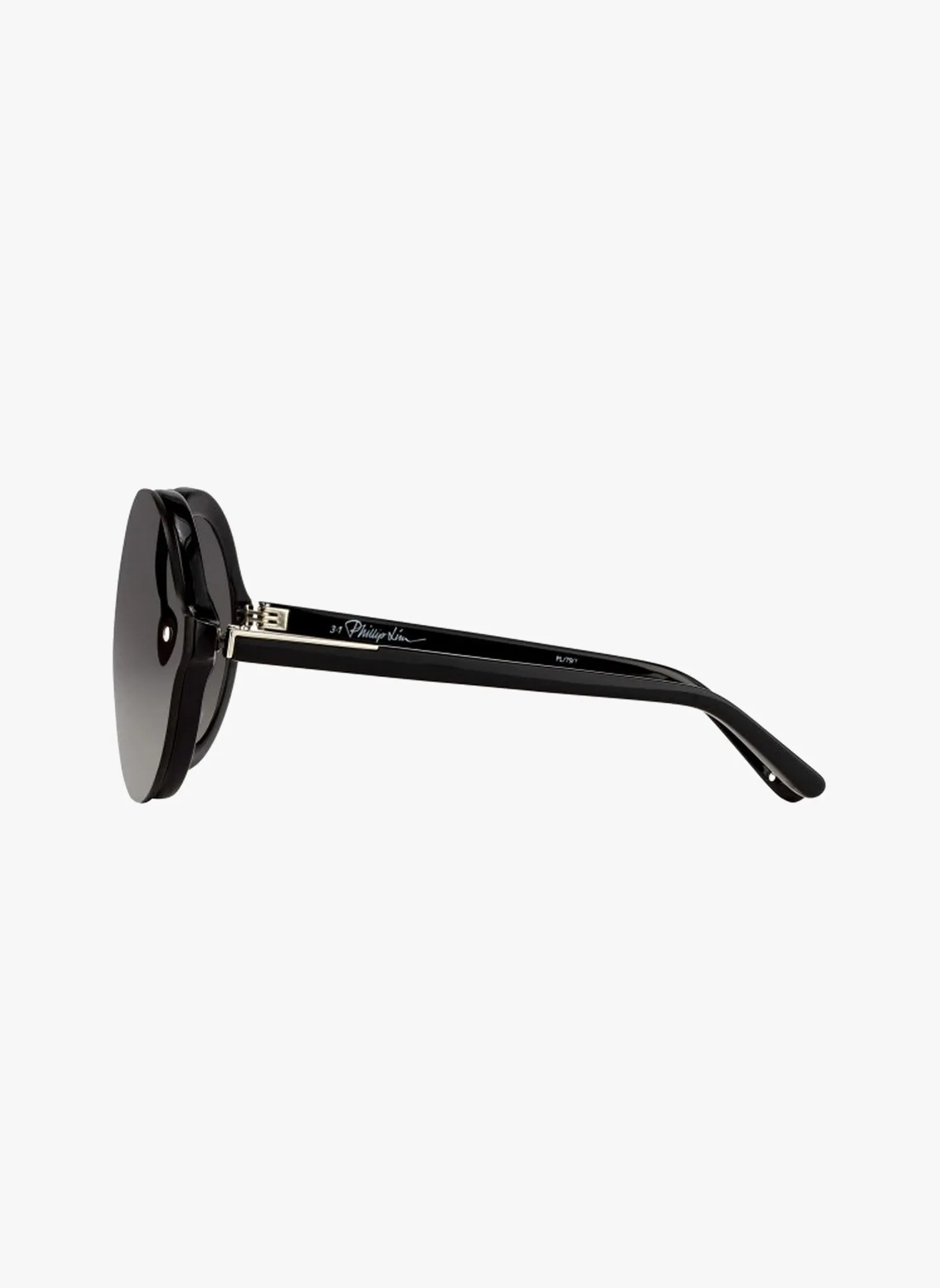 3.1 Phillip Lim 79 Unique Single Lens Round Sunglasses