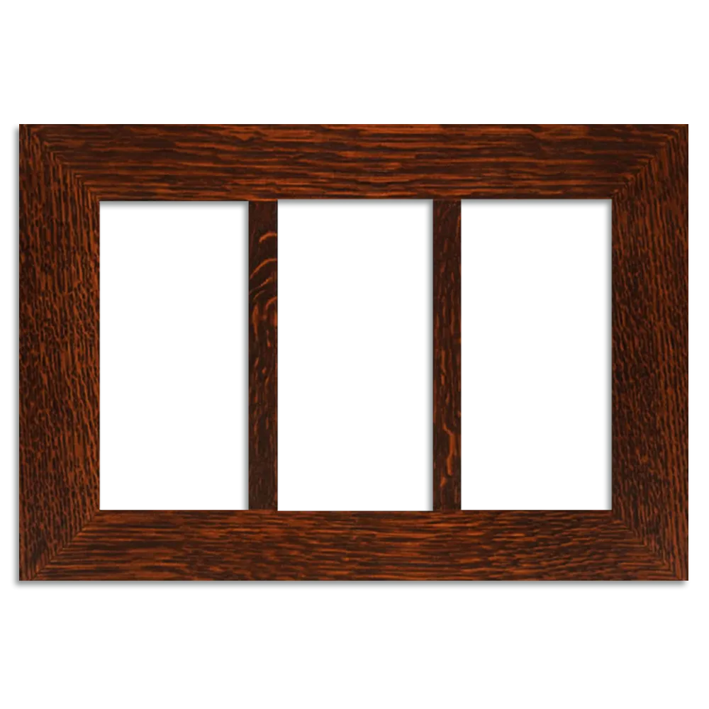 4 X 8 Triple Oak Park Frame