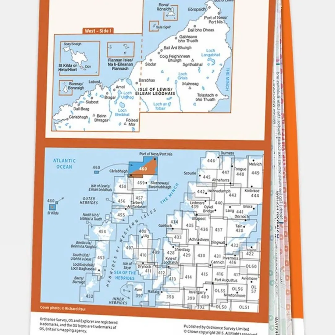 Active Explorer Map 460 North Lewis