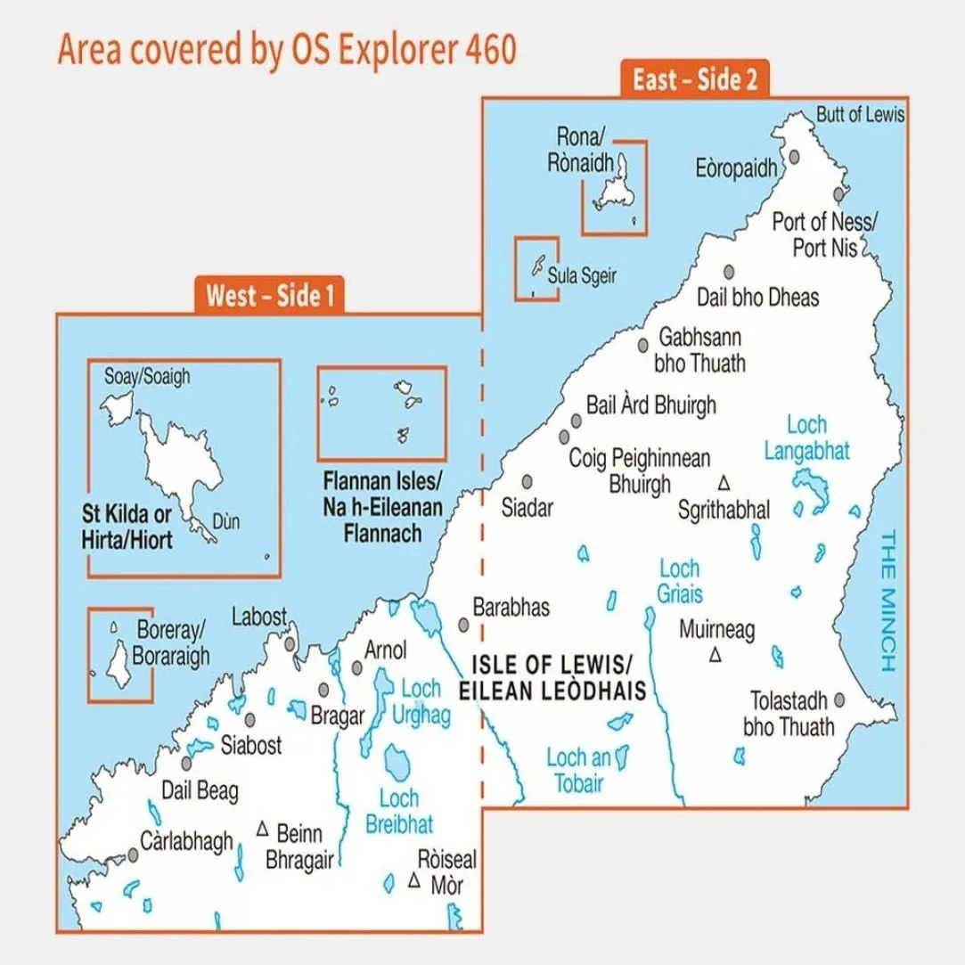 Active Explorer Map 460 North Lewis