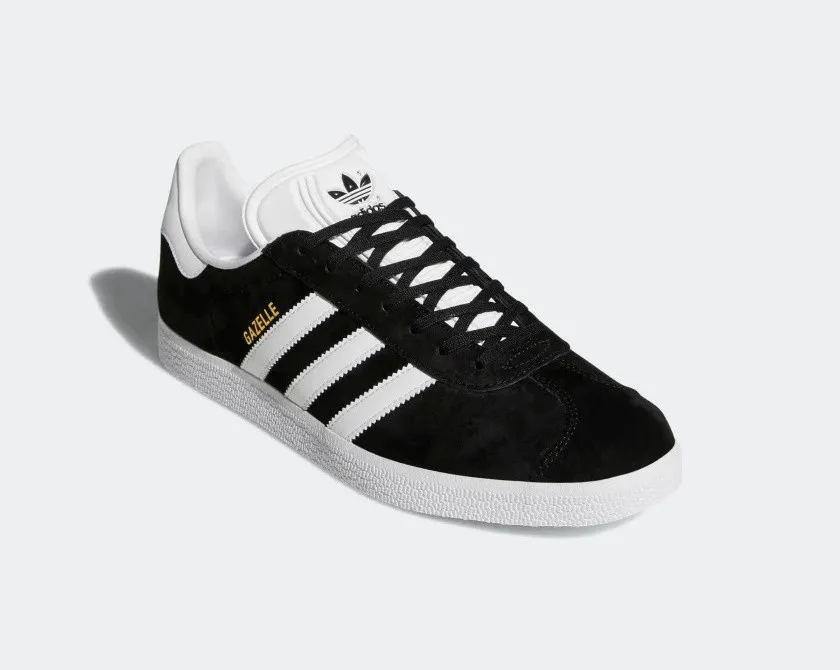 Adidas Gazelle Core Black Cloud White Metallic Gold BB5476