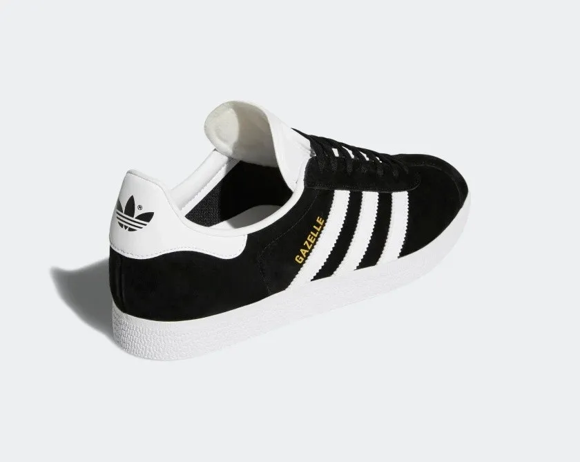 Adidas Gazelle Core Black Cloud White Metallic Gold BB5476