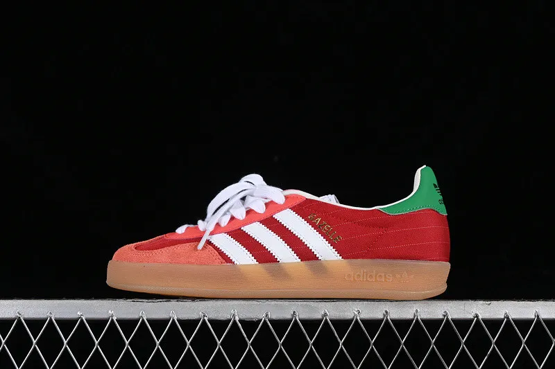 Adidas Gazelle Indoor Olympic Pack Better Scarlet Cloud White Gum IF9641