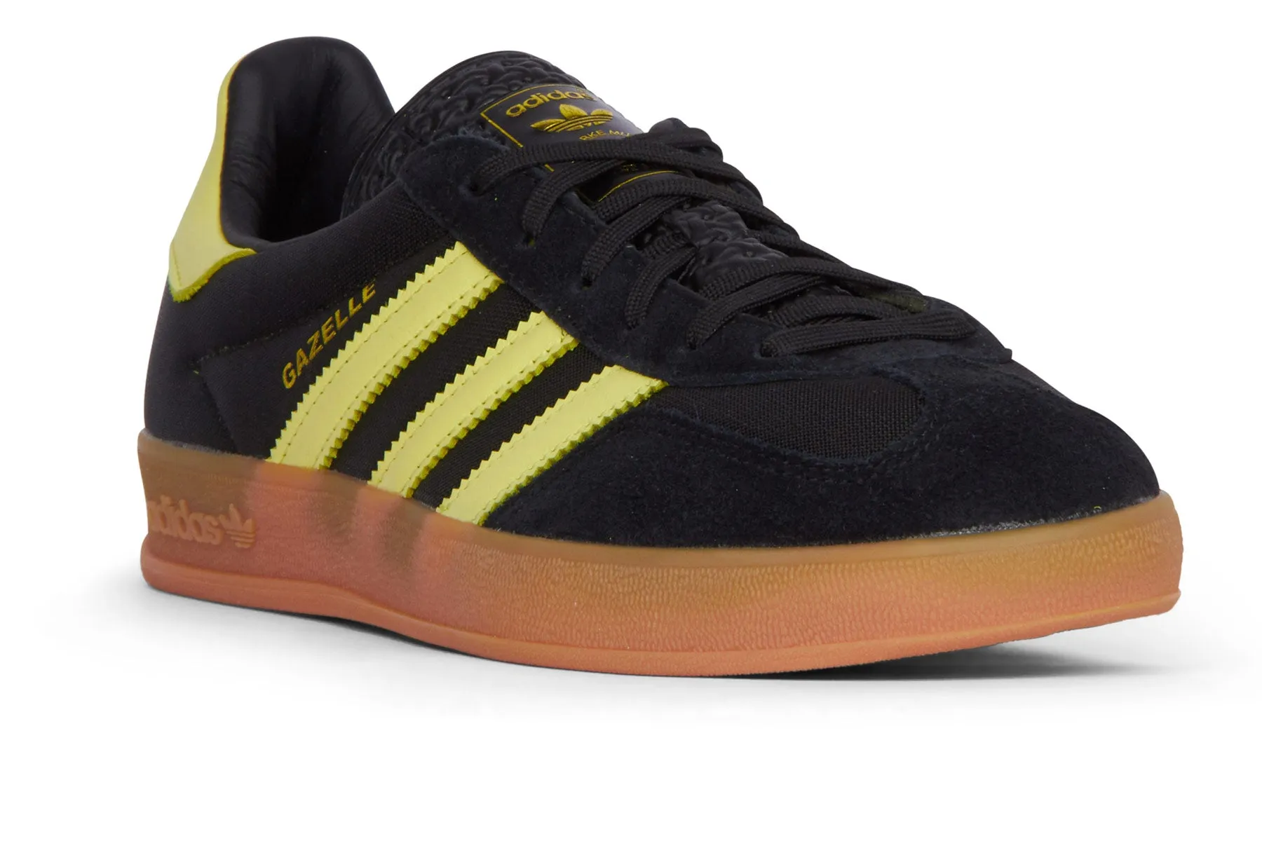 Adidas Gazelle Indoor W - Core Black/Almost Yellow/Gum