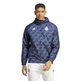 adidas Men's Real Madrid 2023/2024 DNA Windbreaker | HY0615