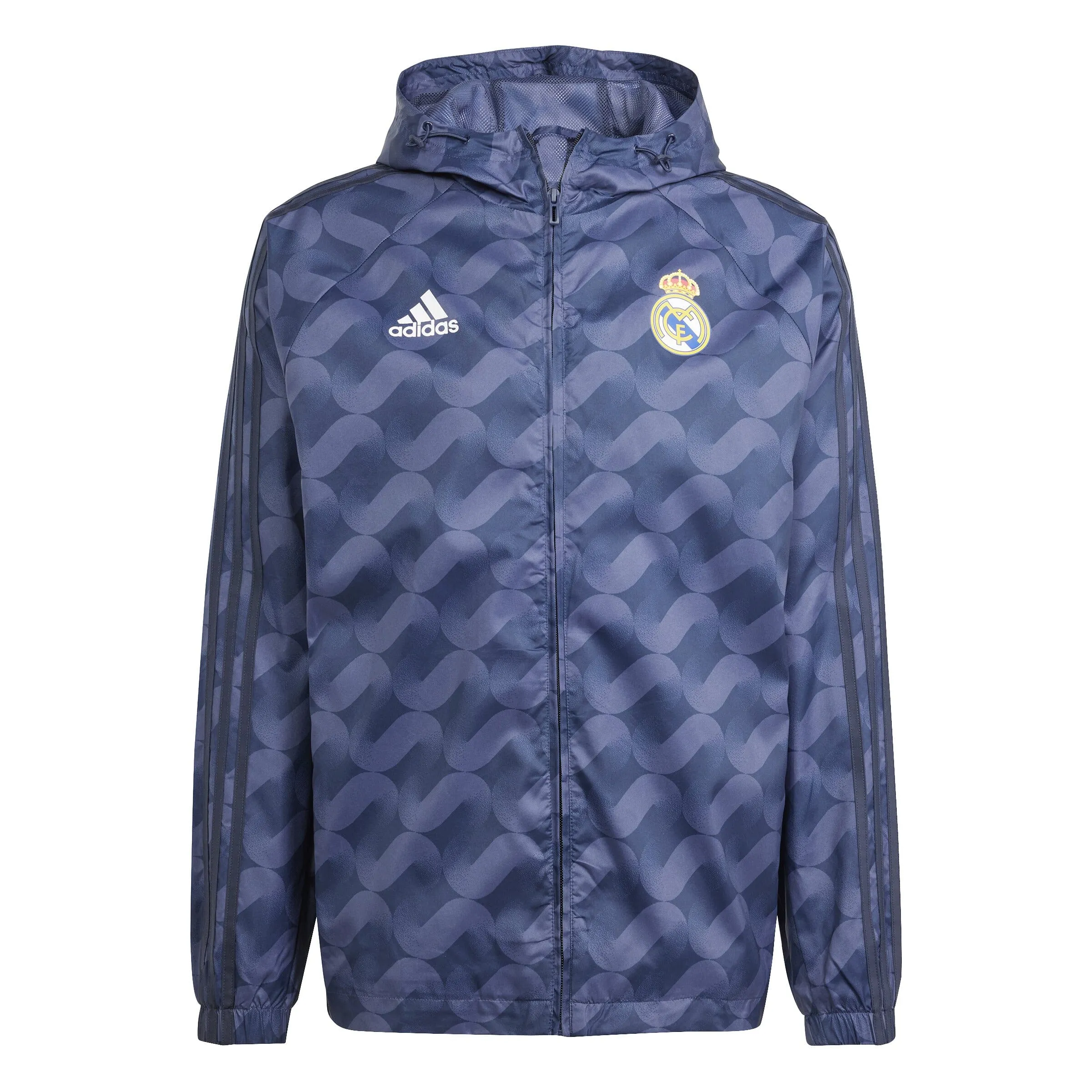 adidas Men's Real Madrid 2023/2024 DNA Windbreaker | HY0615