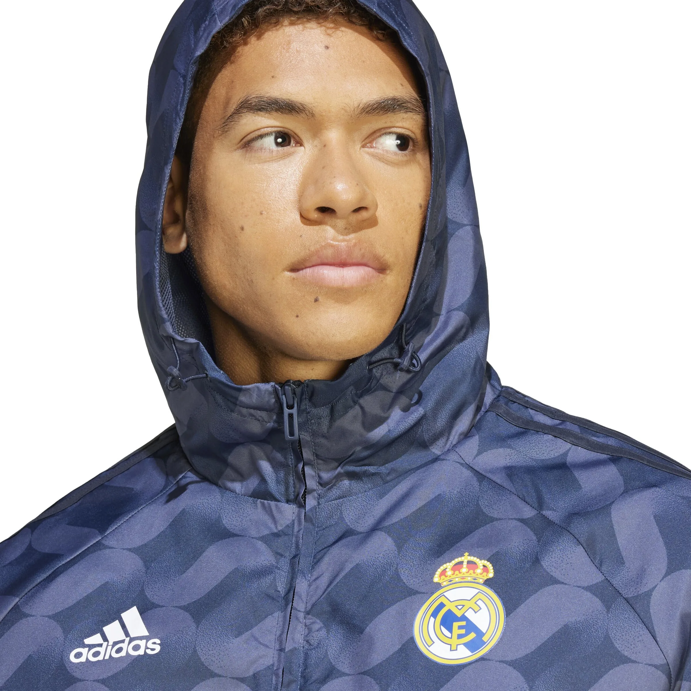 adidas Men's Real Madrid 2023/2024 DNA Windbreaker | HY0615