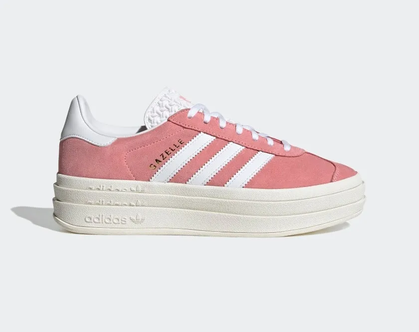 Adidas Originals Gazelle Bold Super Pop Pink Cloud White IG9653