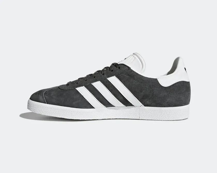 Adidas Originals Gazelle Dark Grey Heather White Gold Metallic BB5480