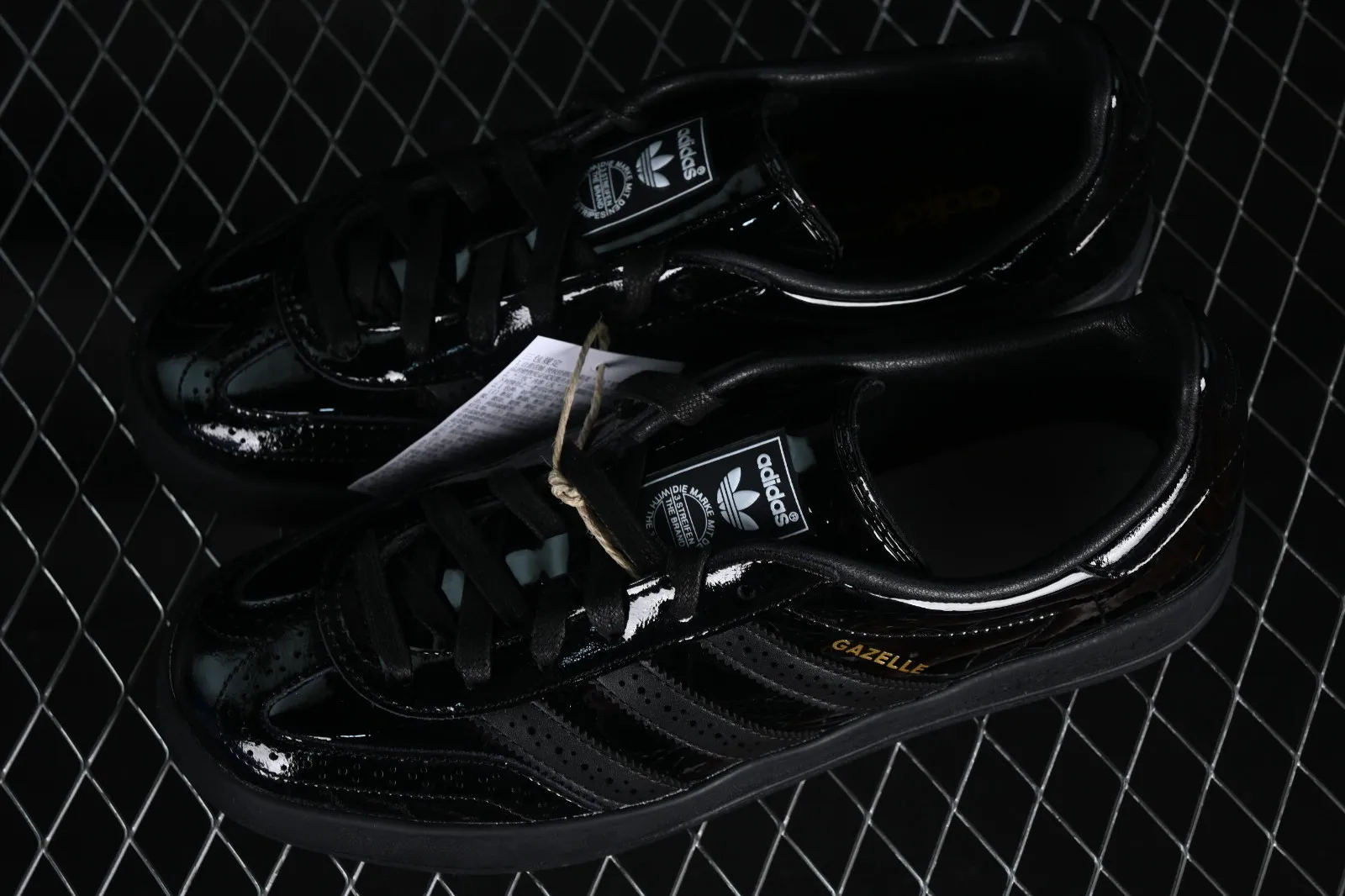 Adidas Originals Gazelle Indoor Core Black Gold IG1891