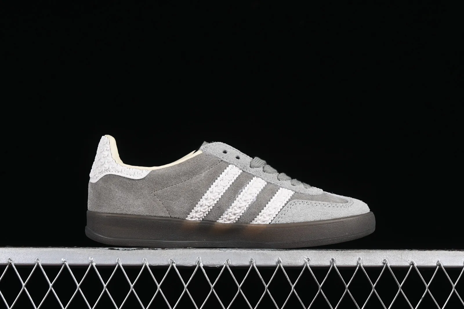 Adidas Originals Gazelle Indoor Grey Cloud White Blue IF1807