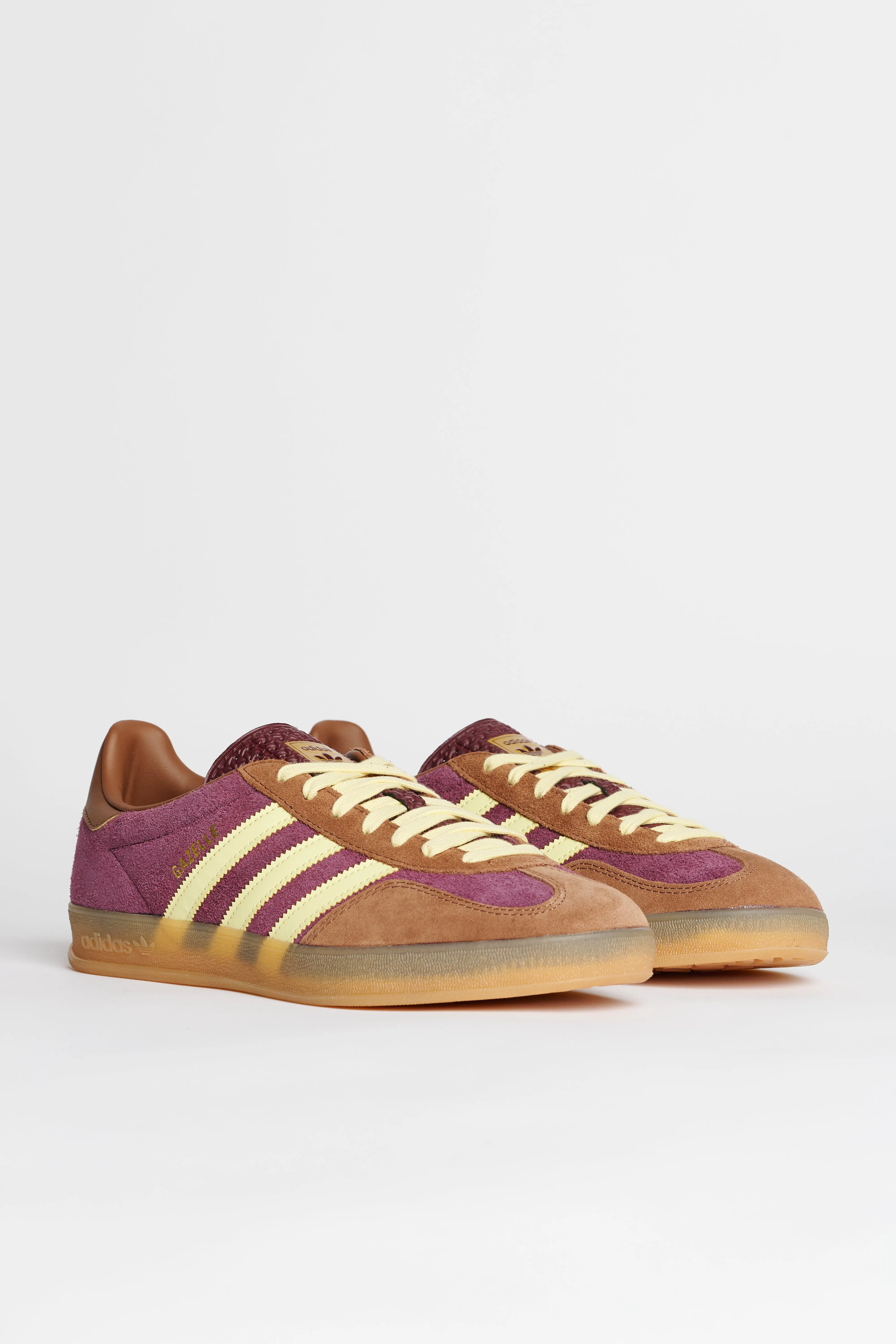 adidas Originals Gazelle Indoor Maroon / Almost Yellow