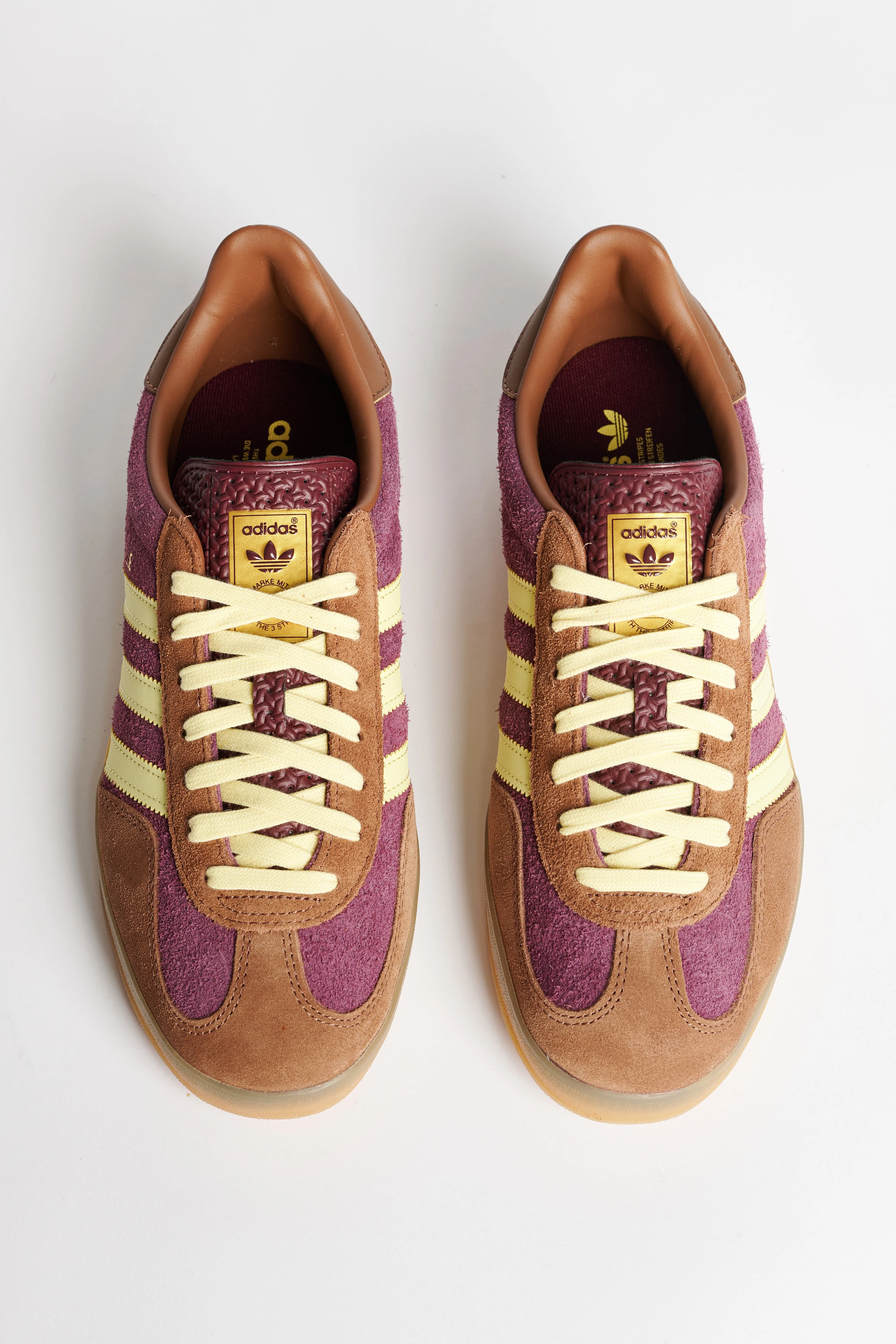 adidas Originals Gazelle Indoor Maroon / Almost Yellow