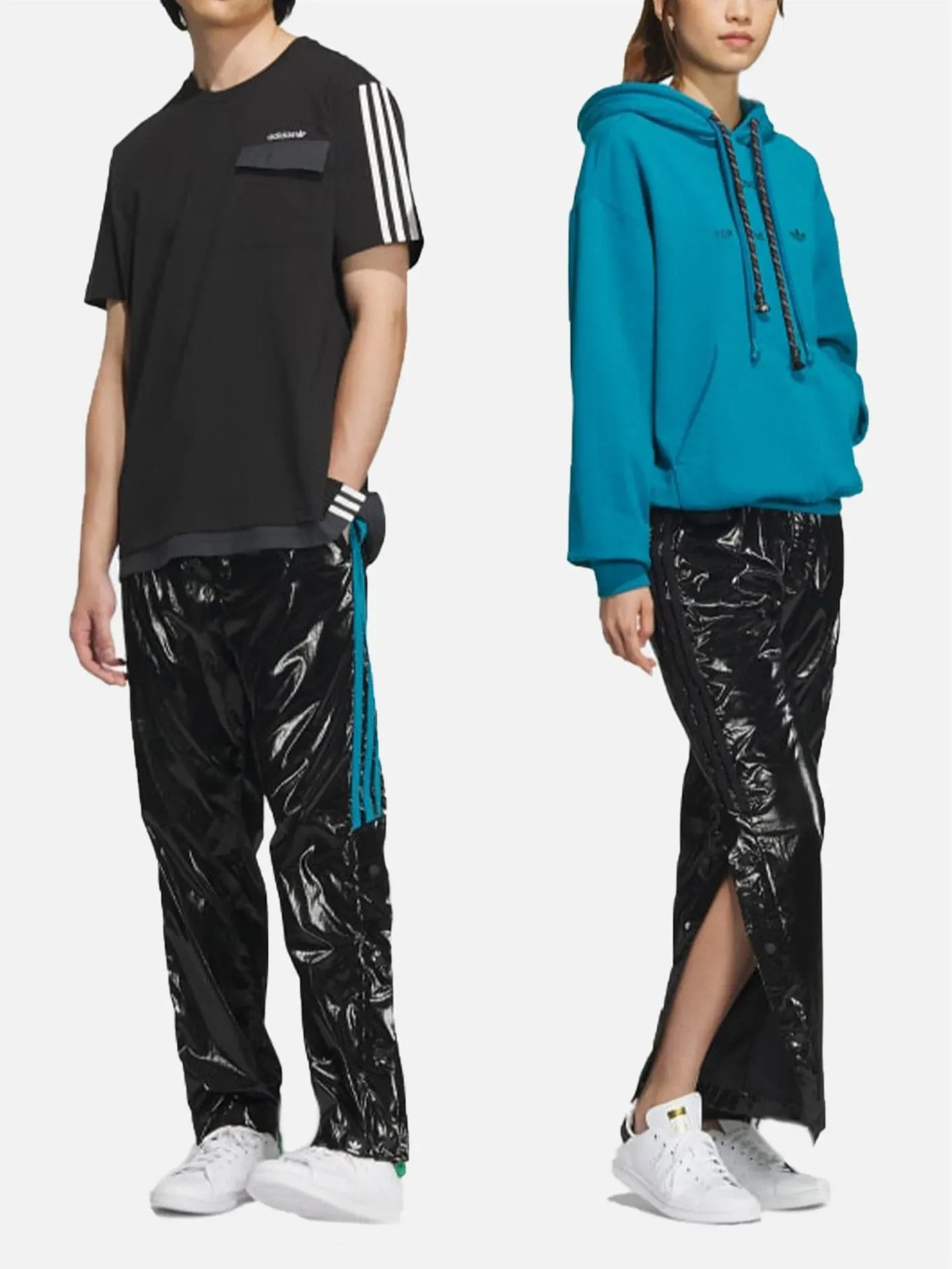 ADIDAS ORIGINALS Song for the Mute x adidas Shiny Pants 