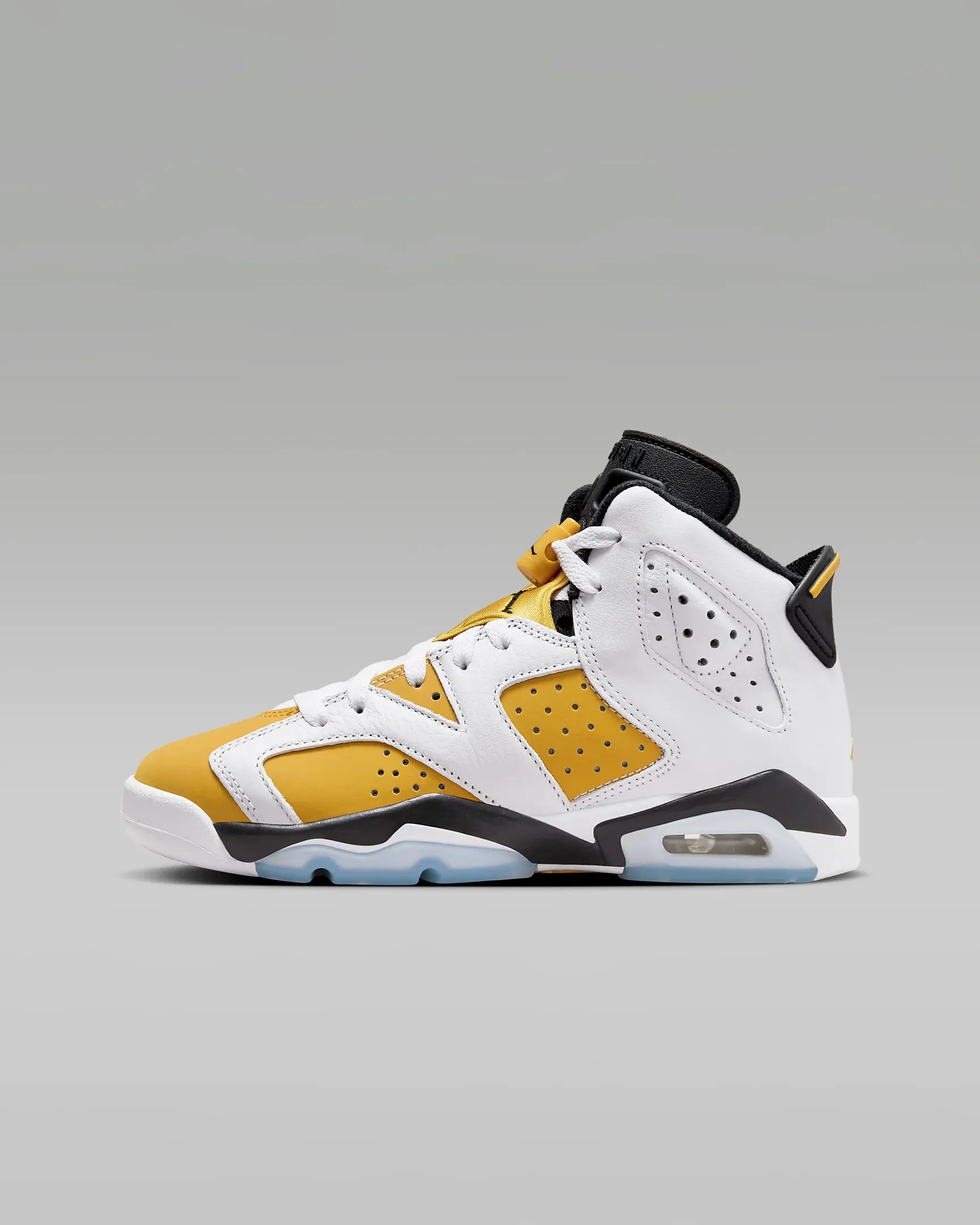 Air Jordan 6 Retro Yellow Ochre  GRADE SCHOOL Style: 384665-170