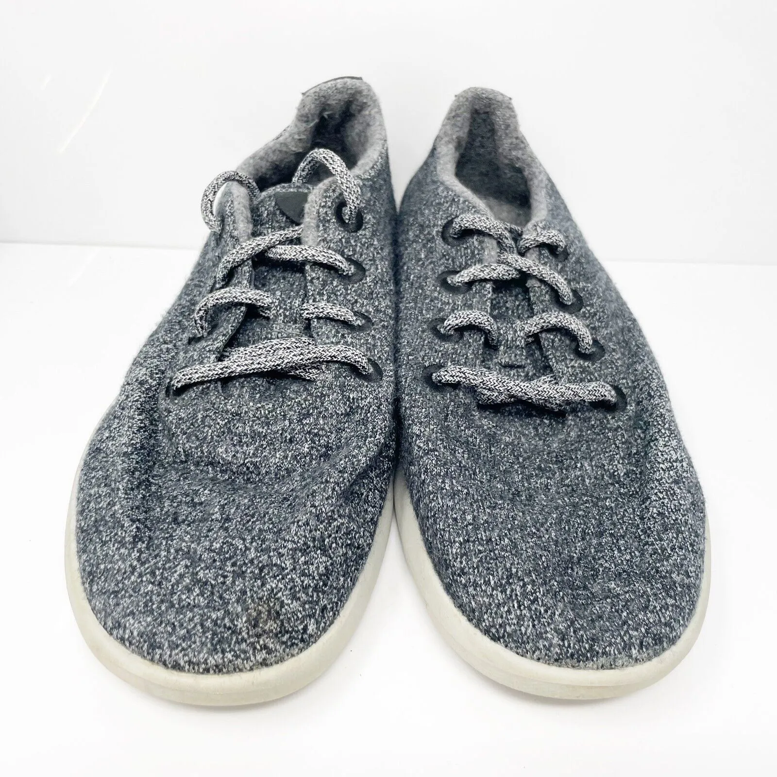 Allbirds Mens The Wool Runners 0162 Gray Running Shoes Sneakers Size 9