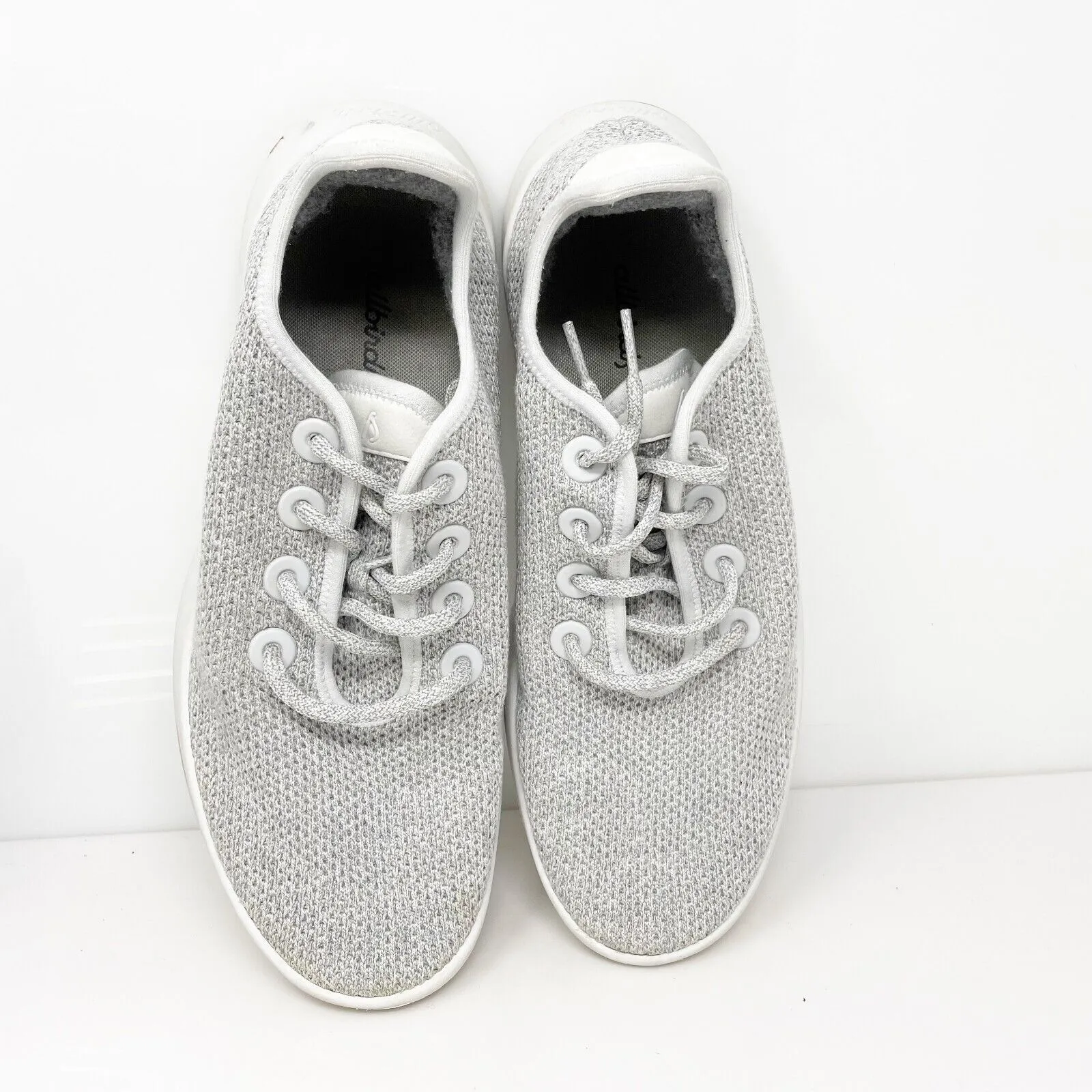 Allbirds Mens Tree Runners 0221 RM1 Gray Running Shoes Sneakers Size 10