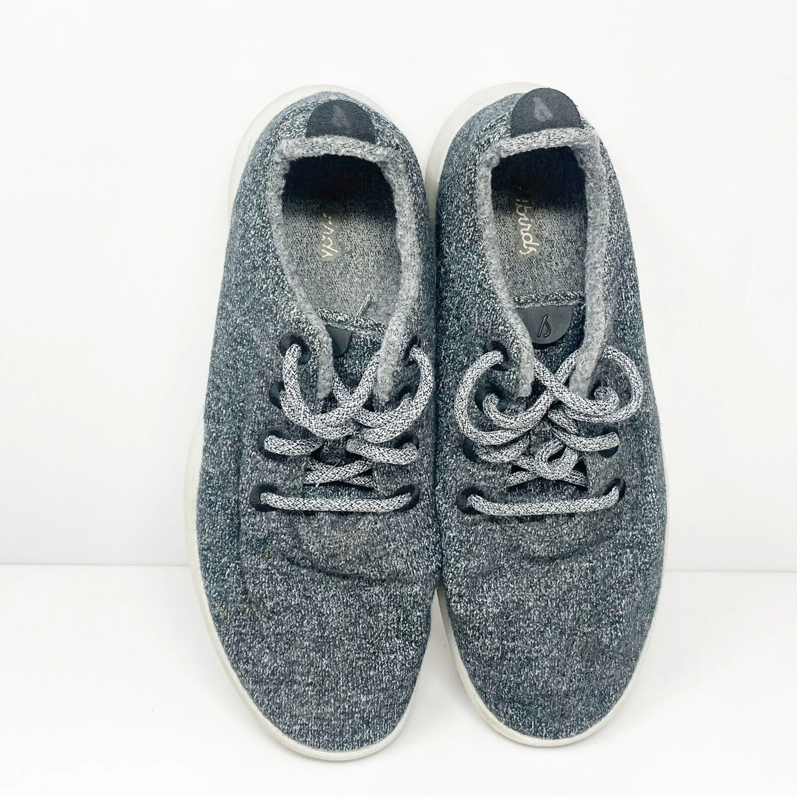 Allbirds Mens Wool Runners 1019 NV1 Gray Running Shoes Sneakers Size 11