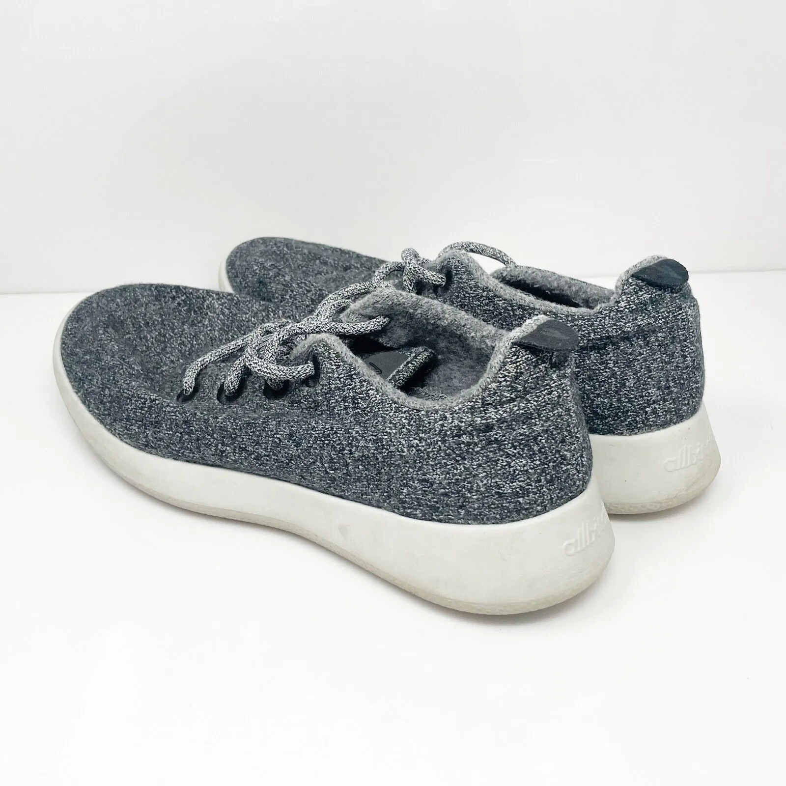 Allbirds Mens Wool Runners 1019 NV1 Gray Running Shoes Sneakers Size 11