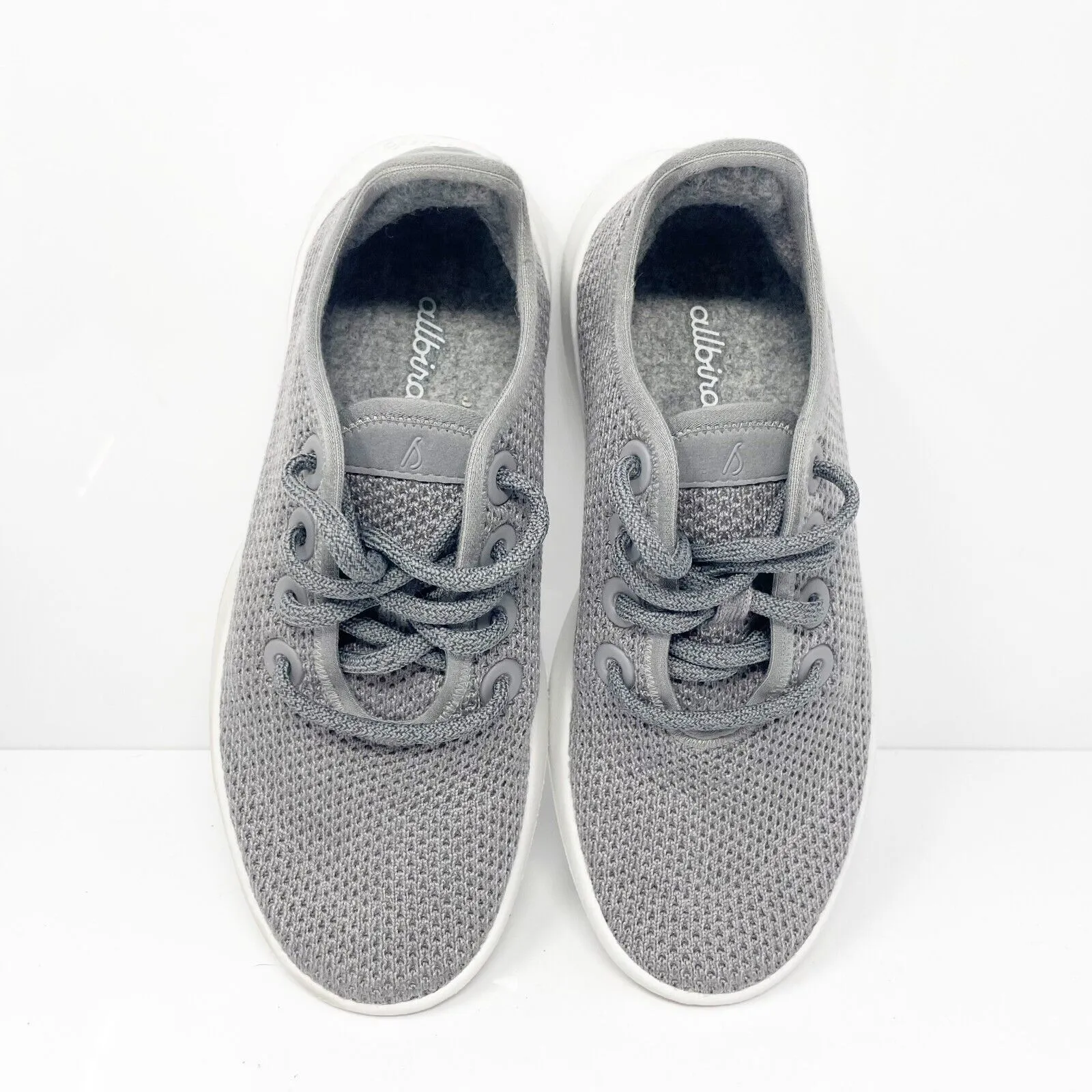 Allbirds Womens Tree Runners White Running Shoes Sneakers Size 5