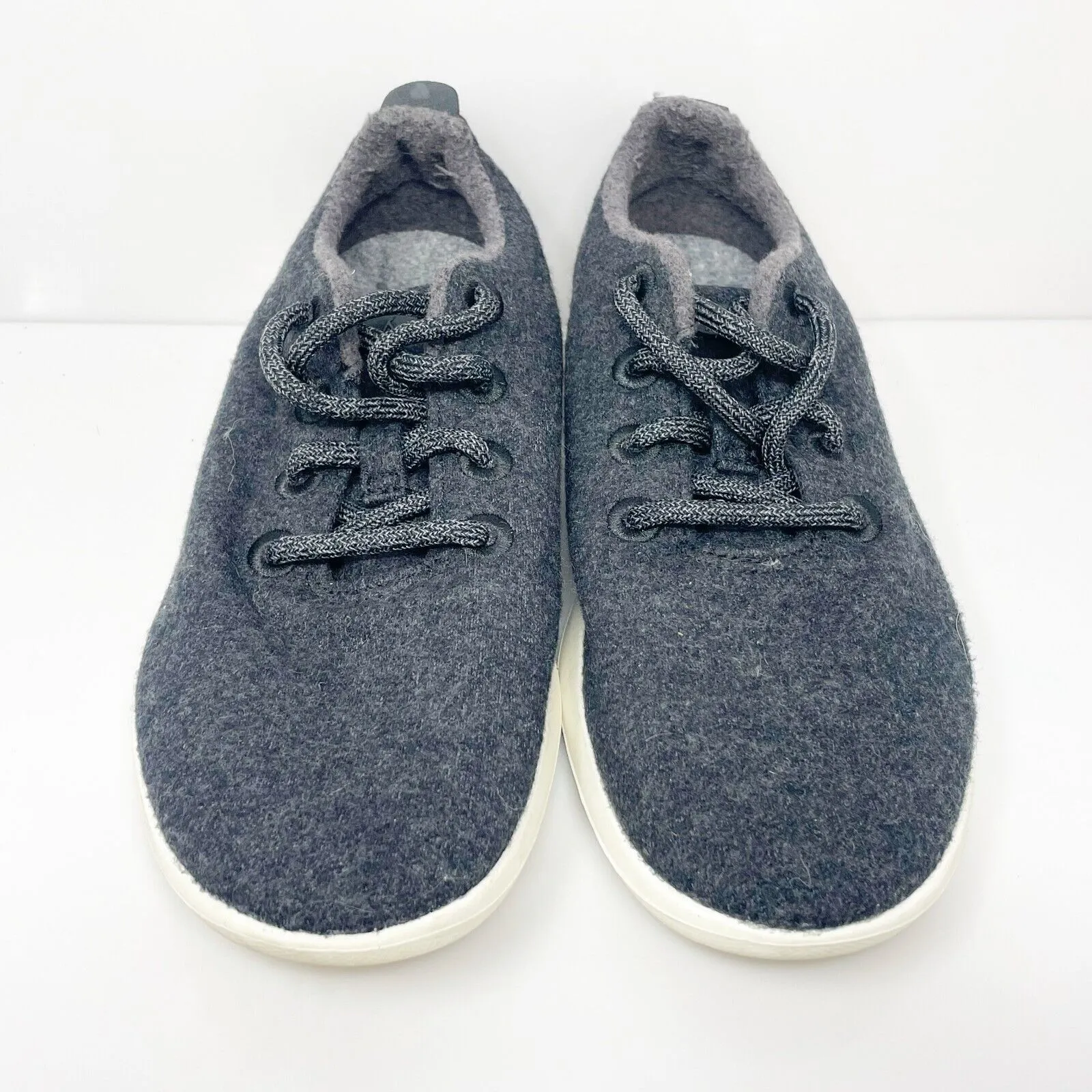 Allbirds Womens Wool Runners 0419 NV1 Black Running Shoes Sneakers Size 8