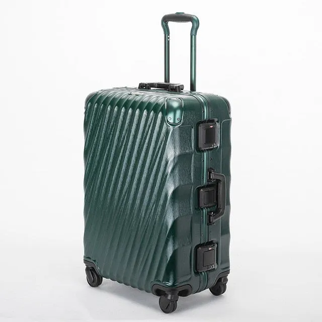 Aluminum Frame+Pc Travel Rolling Lugagge Suitcase Bag,Malas De Viagem Com,Trip Box,Hardside Carry