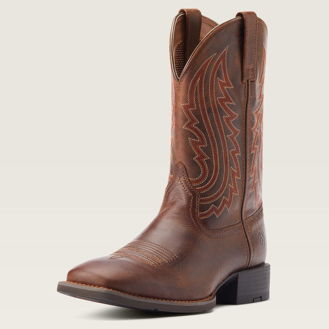 Ariat Men's Sport Big Country Cowboy Boot in Almond Buff