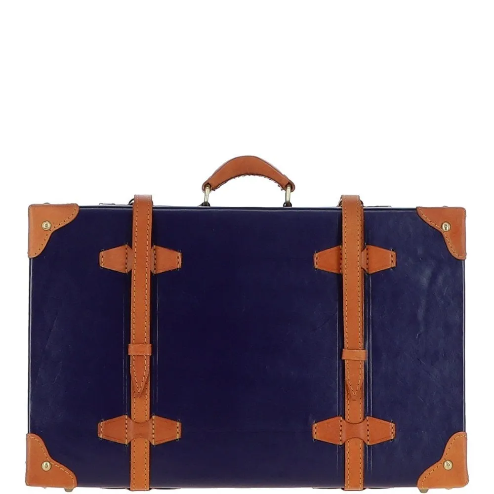 Ashwood Vintage Leather Trunk Navy: VIN-18