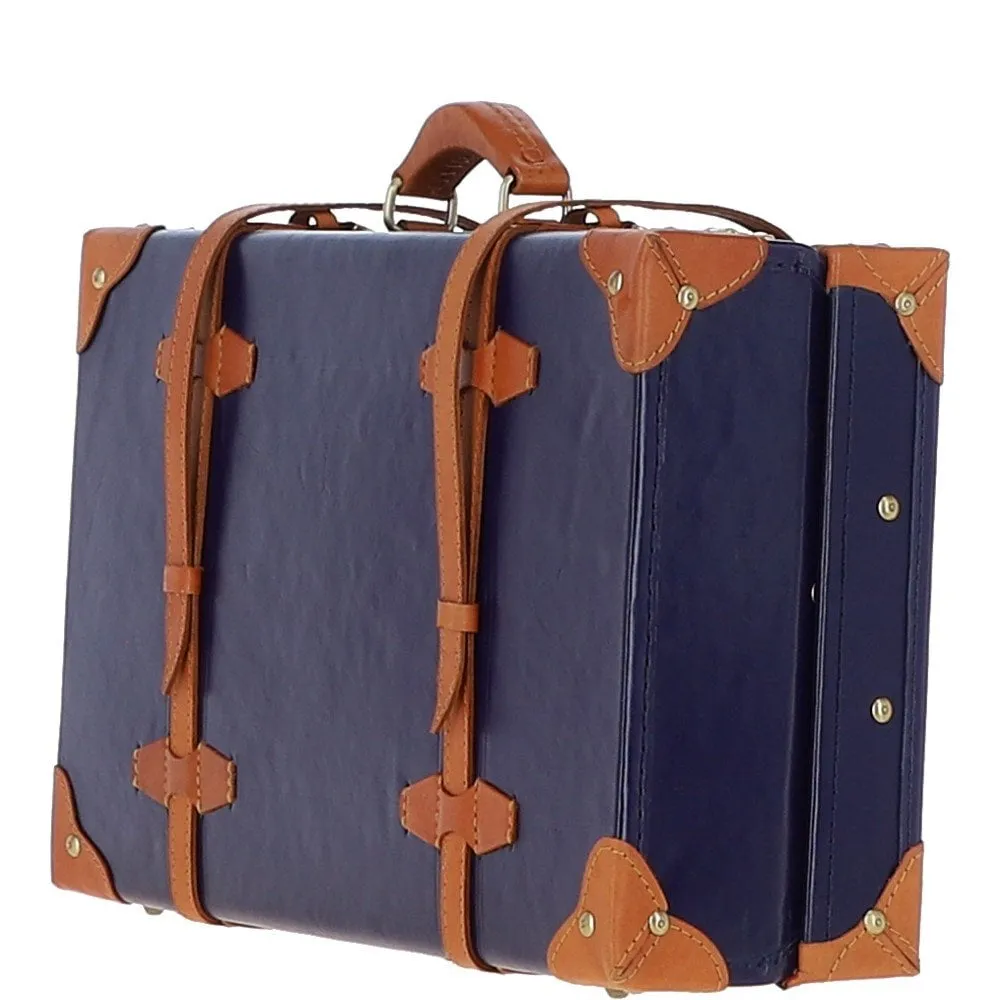 Ashwood Vintage Leather Trunk Navy: VIN-18