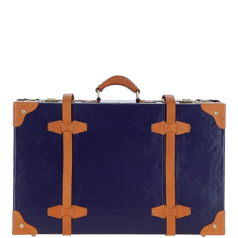 Ashwood Vintage Leather Trunk Navy: VIN-18