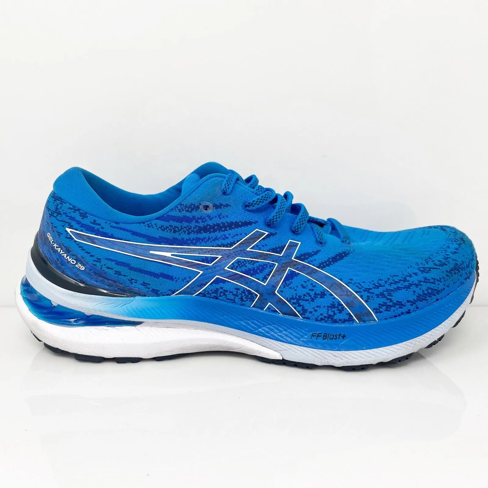 Asics Mens Gel Kayano 29 1011B440 Blue Running Shoes Sneakers Size 10