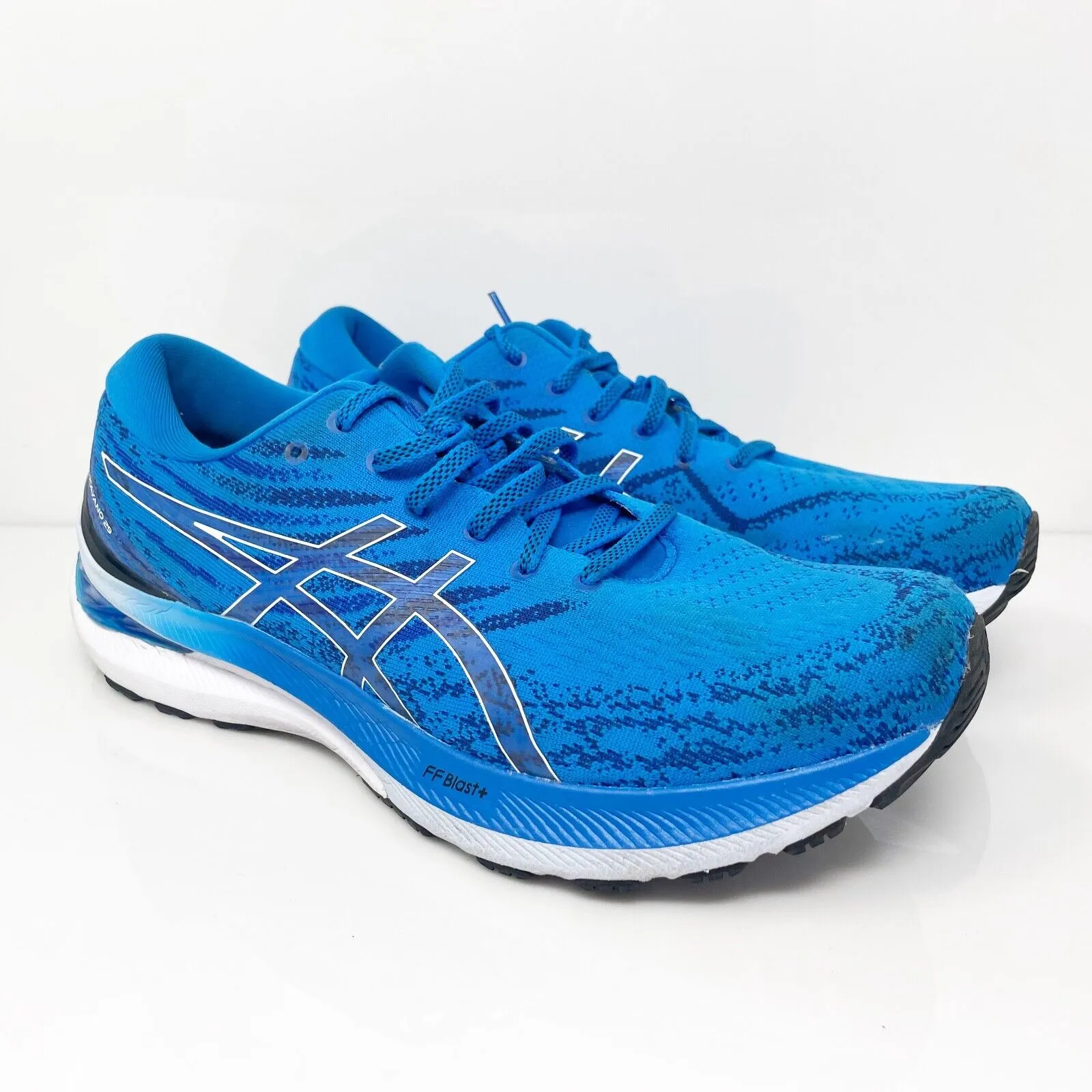 Asics Mens Gel Kayano 29 1011B440 Blue Running Shoes Sneakers Size 10