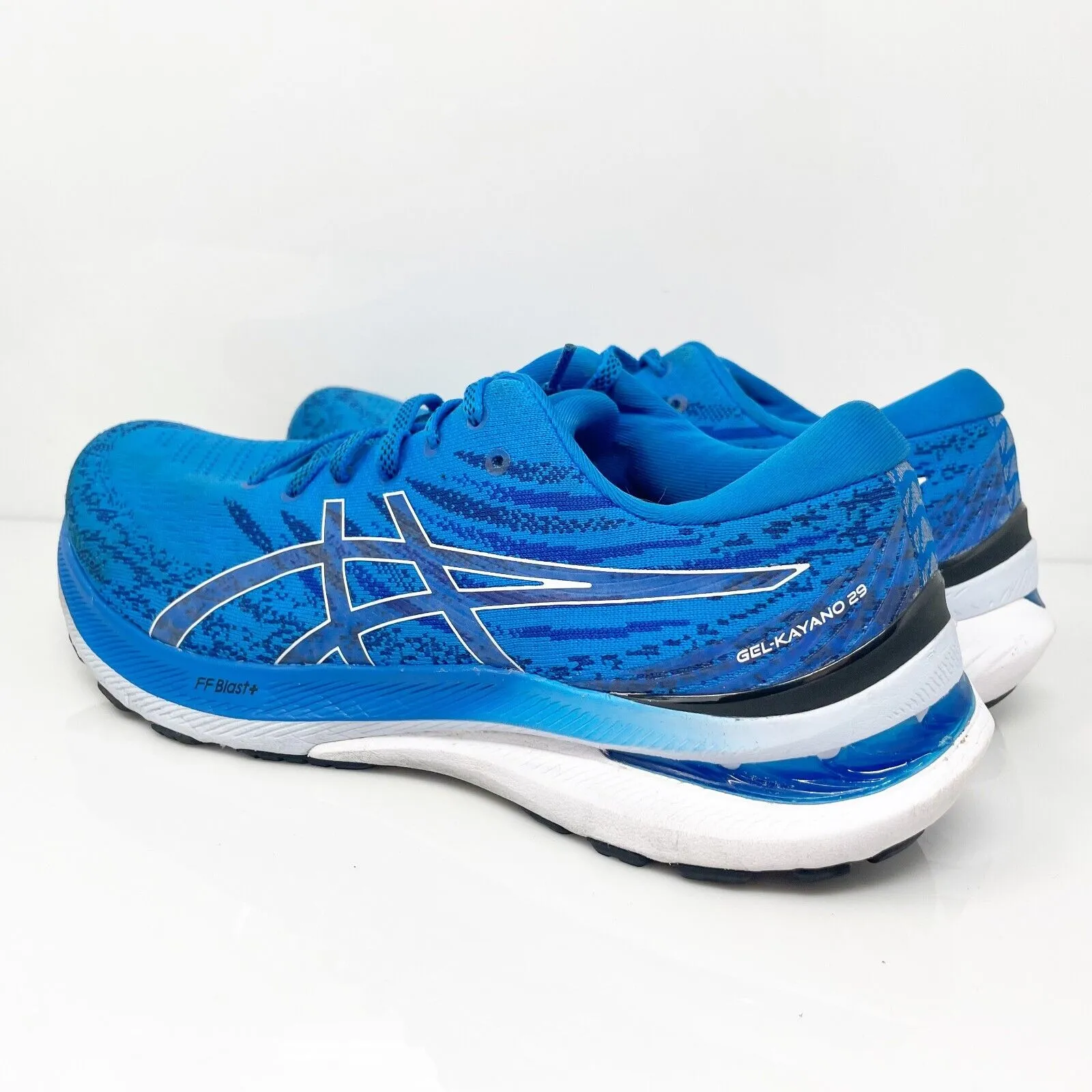 Asics Mens Gel Kayano 29 1011B440 Blue Running Shoes Sneakers Size 10