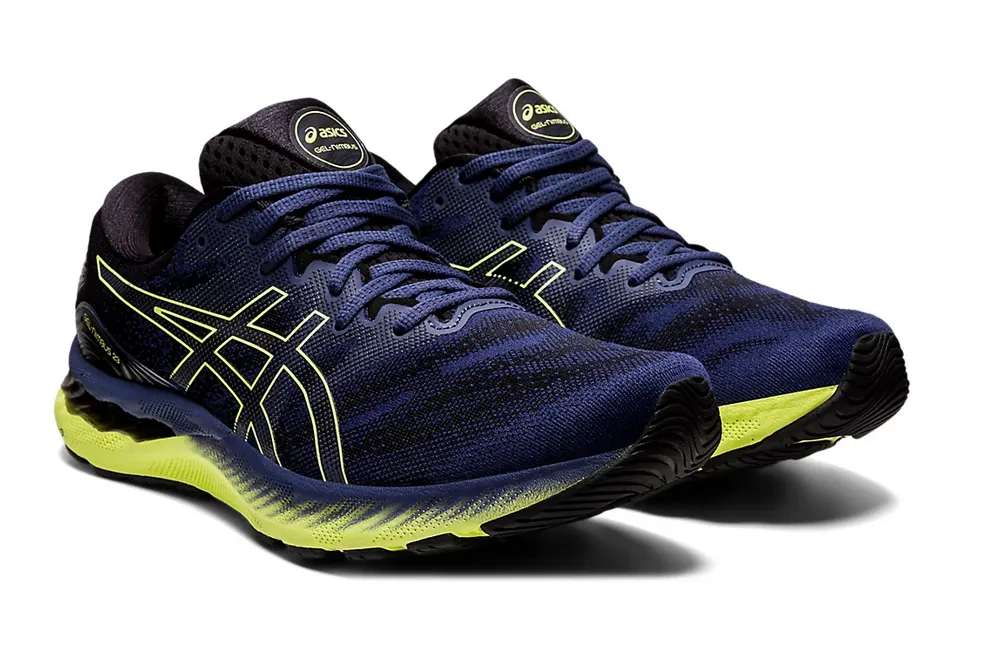 Asics Men's GEL-NIMBUS 23 - THUNDER BLUE/GLOW YELLOW