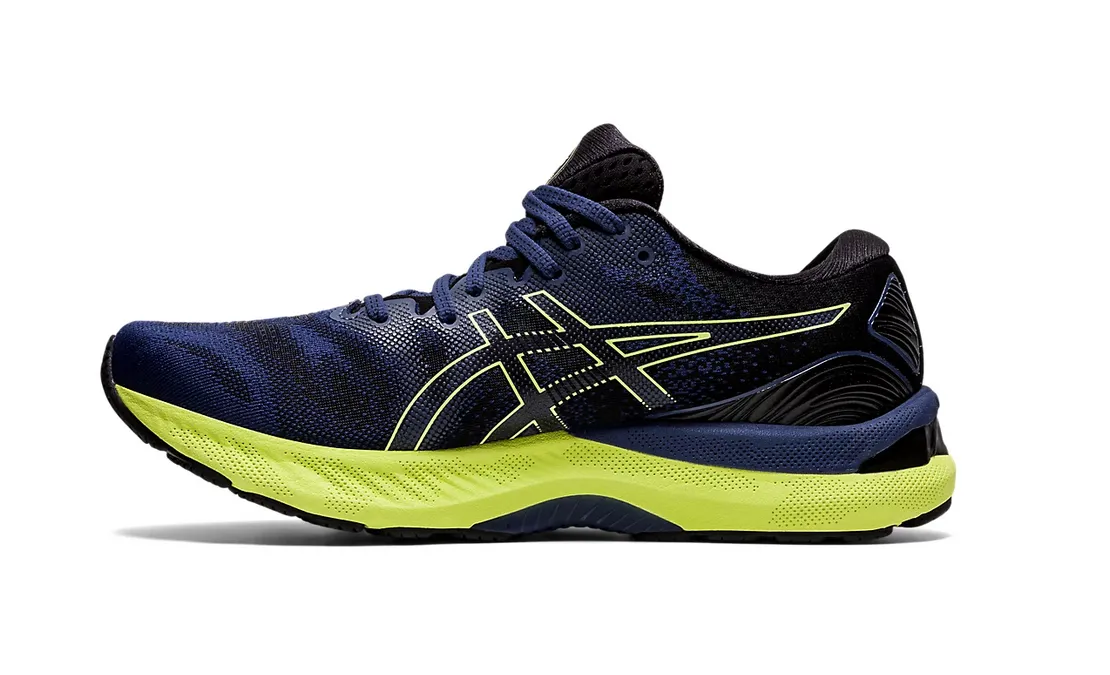 Asics Men's GEL-NIMBUS 23 - THUNDER BLUE/GLOW YELLOW