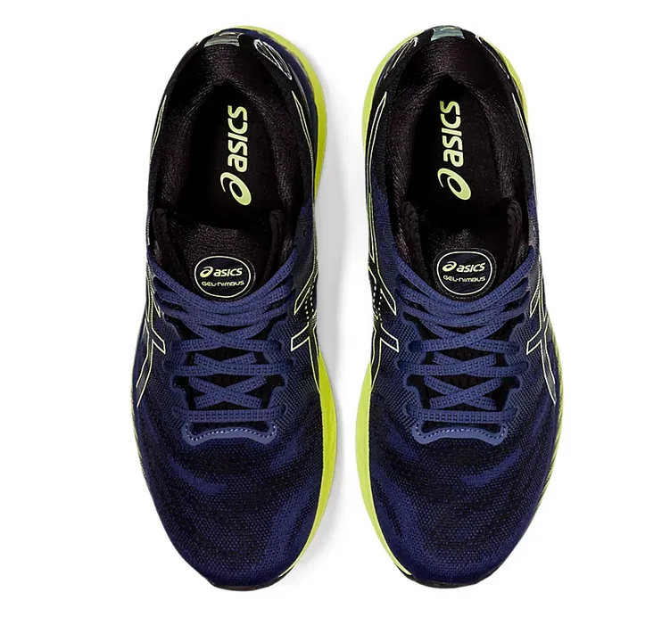 Asics Men's GEL-NIMBUS 23 - THUNDER BLUE/GLOW YELLOW