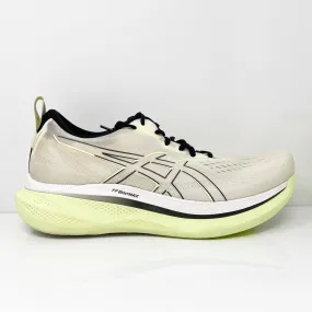 Asics Mens Glideride Max 1011B891 White Running Shoes Sneakers Size 11