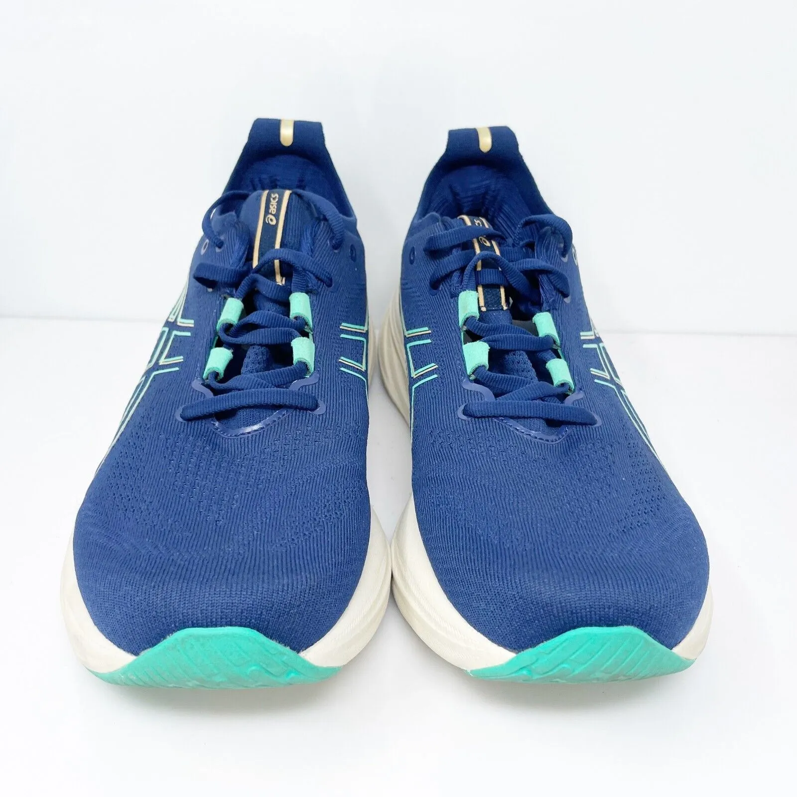 Asics Womens Gel Nimbus 26 1012B601 Blue Running Shoes Sneakers Size 11