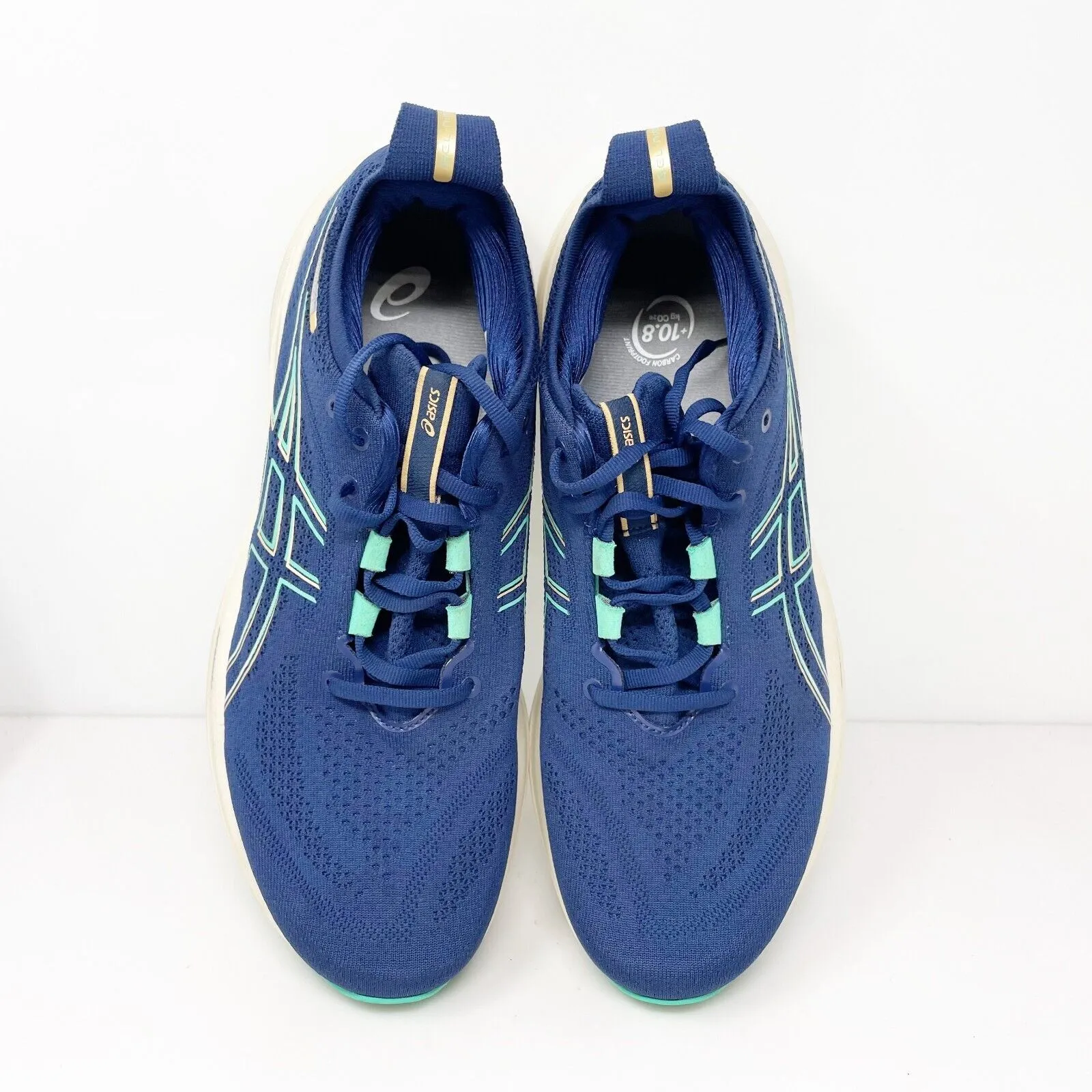 Asics Womens Gel Nimbus 26 1012B601 Blue Running Shoes Sneakers Size 11