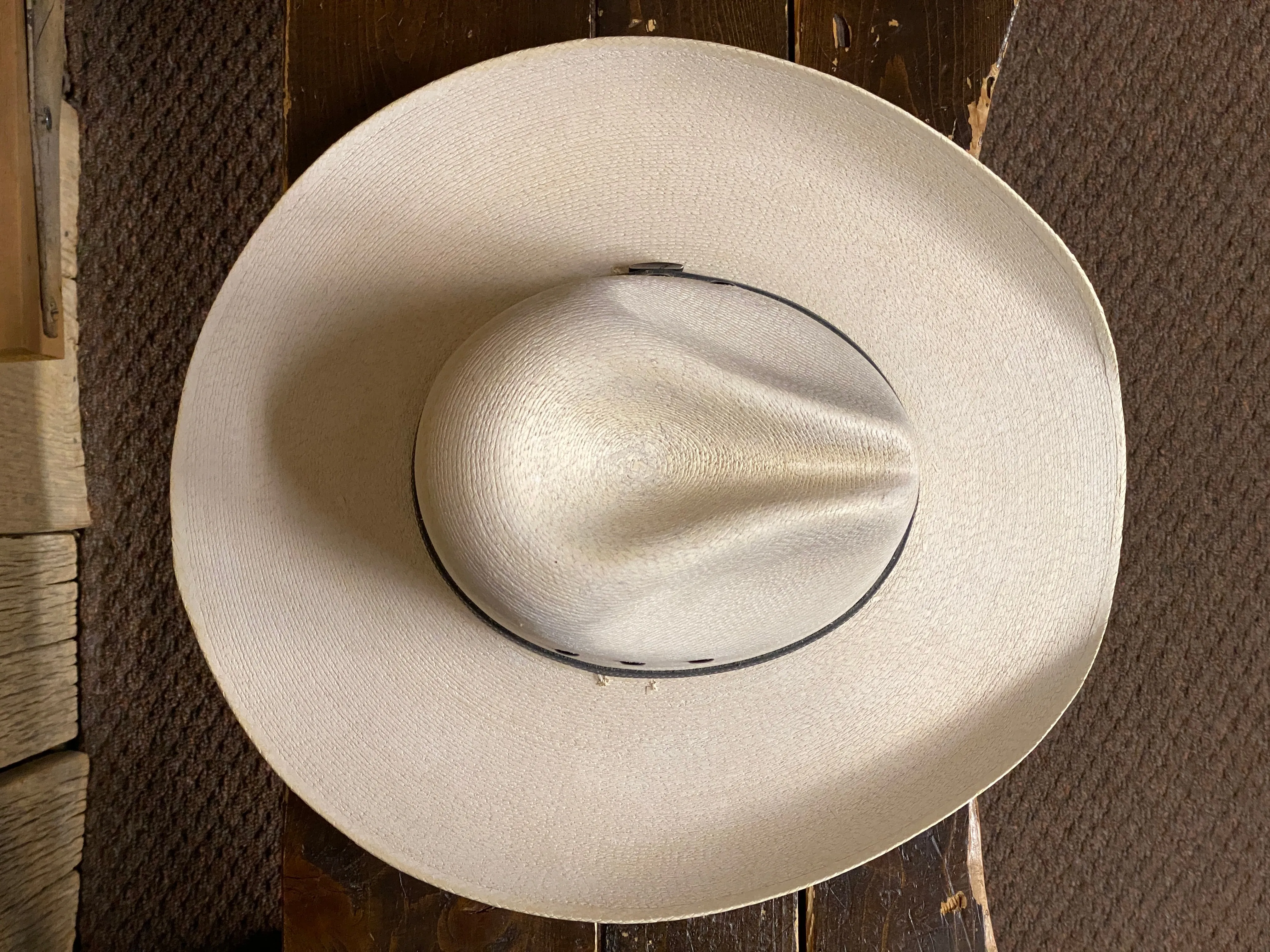 Atwood 7X Ranger Natural Palm Leaf Straw Cowboy Hat