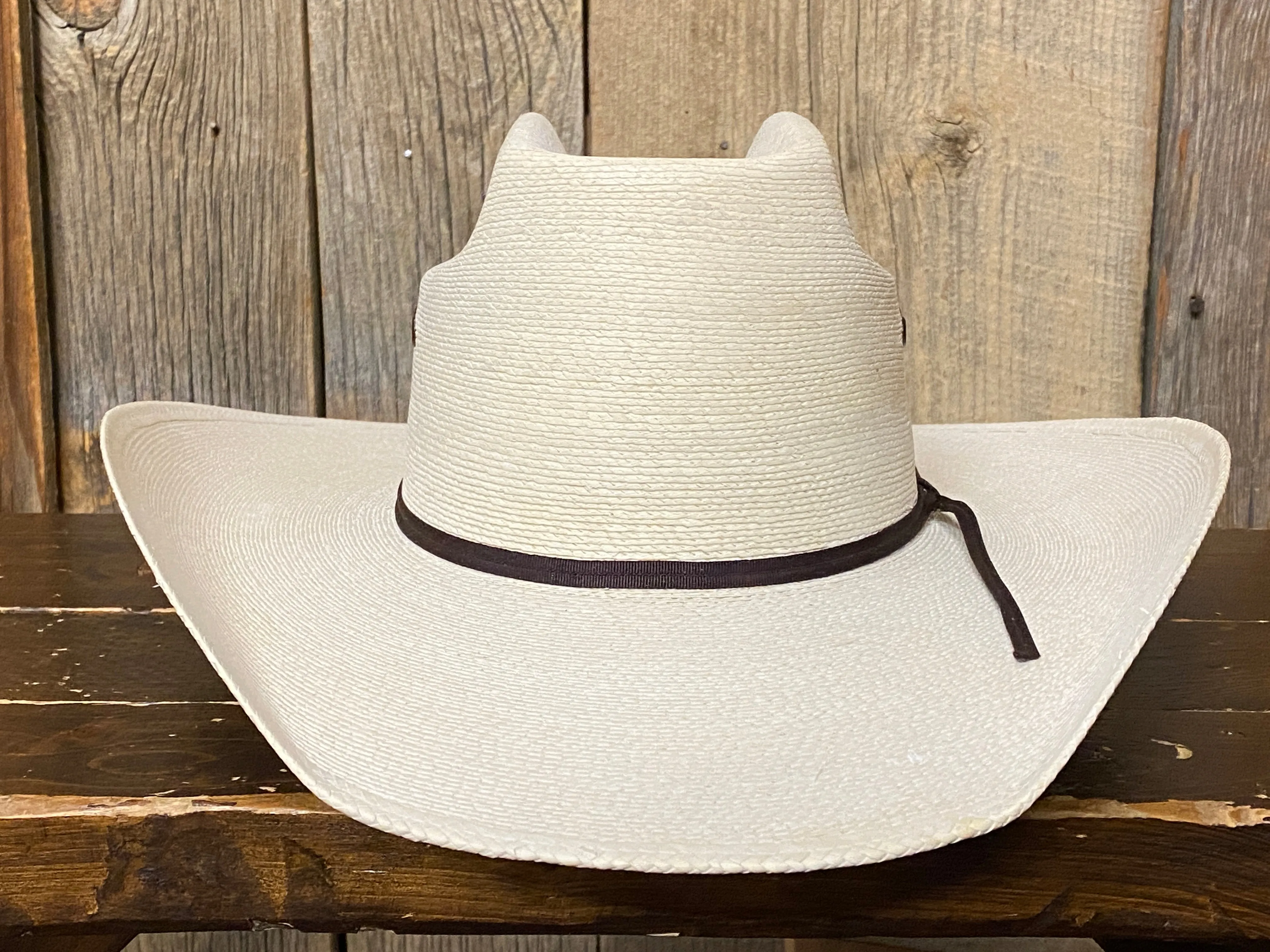 Atwood 7X Vigilante Natural Palm Leaf Straw Cowboy Hat