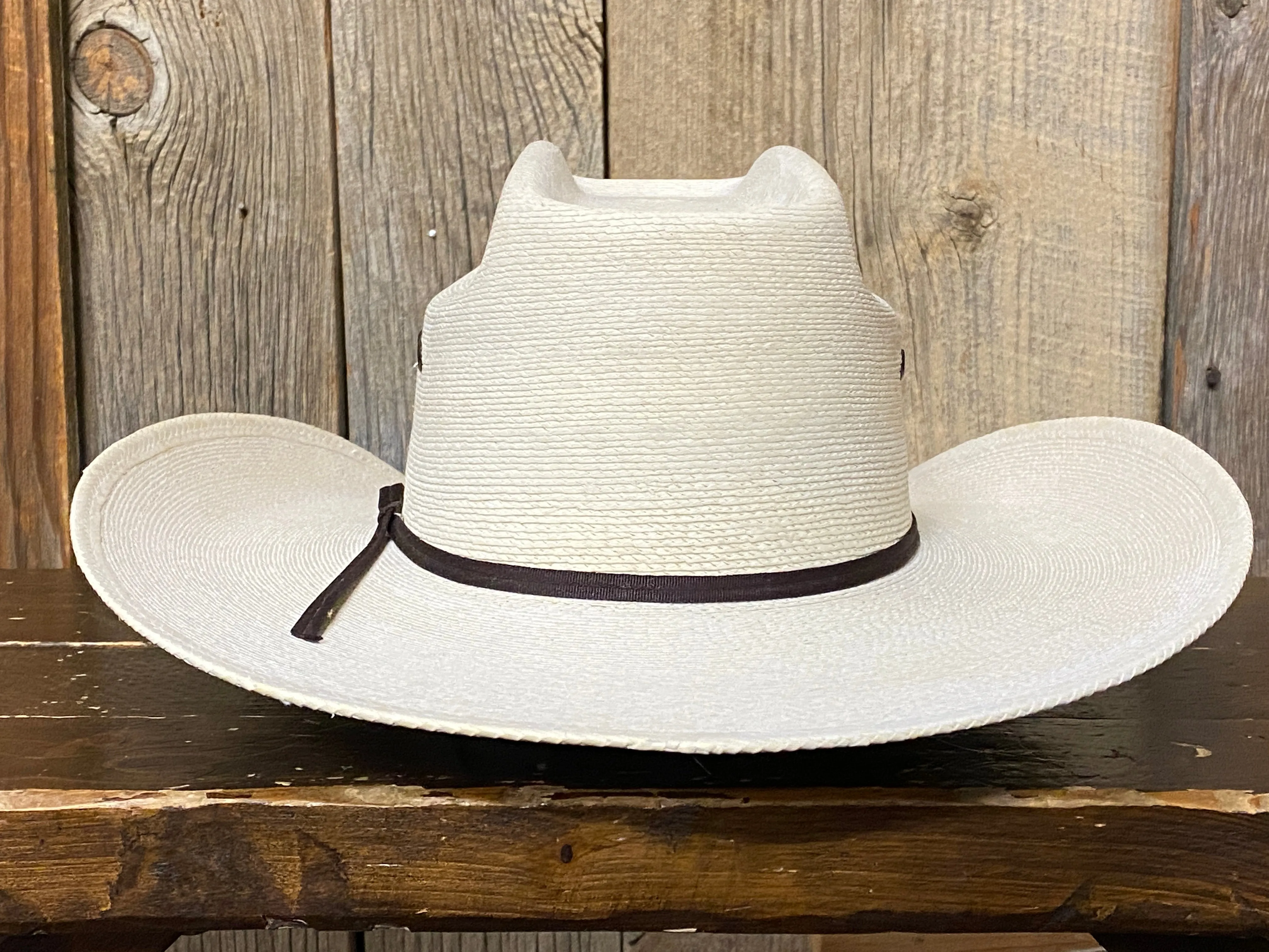 Atwood 7X Vigilante Natural Palm Leaf Straw Cowboy Hat