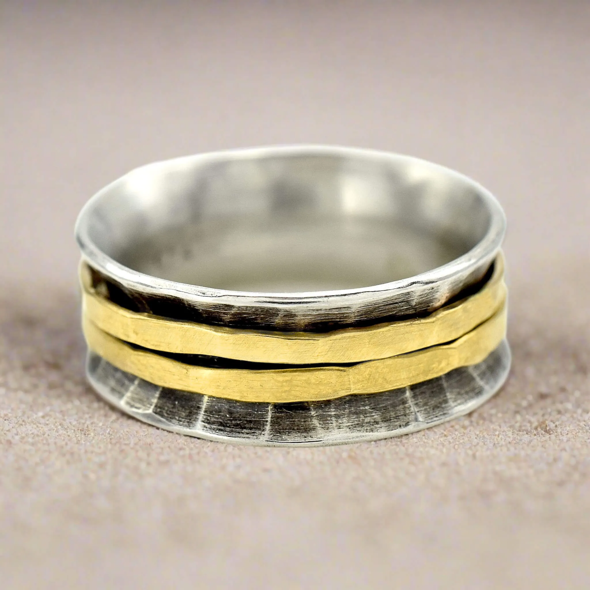 Aurum Tempest Spinner Ring